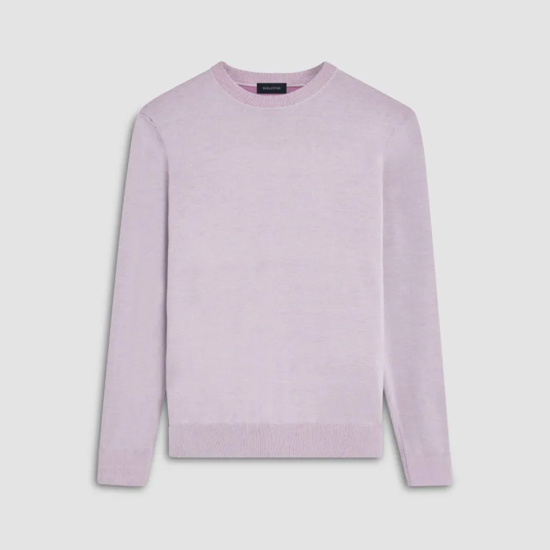 Melange Crew Neck Sweater sold by Bugatchi