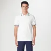 Tipped Solid Polo sold by Bugatchi