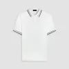 Tipped Solid Polo sold by Bugatchi