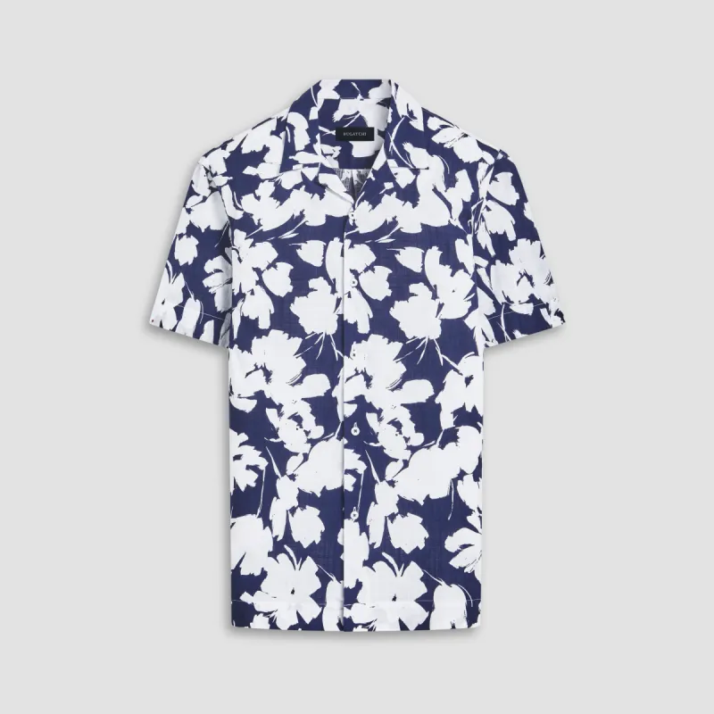 Jackson Floral Short Sleeve Shirt sold by Bugatchi