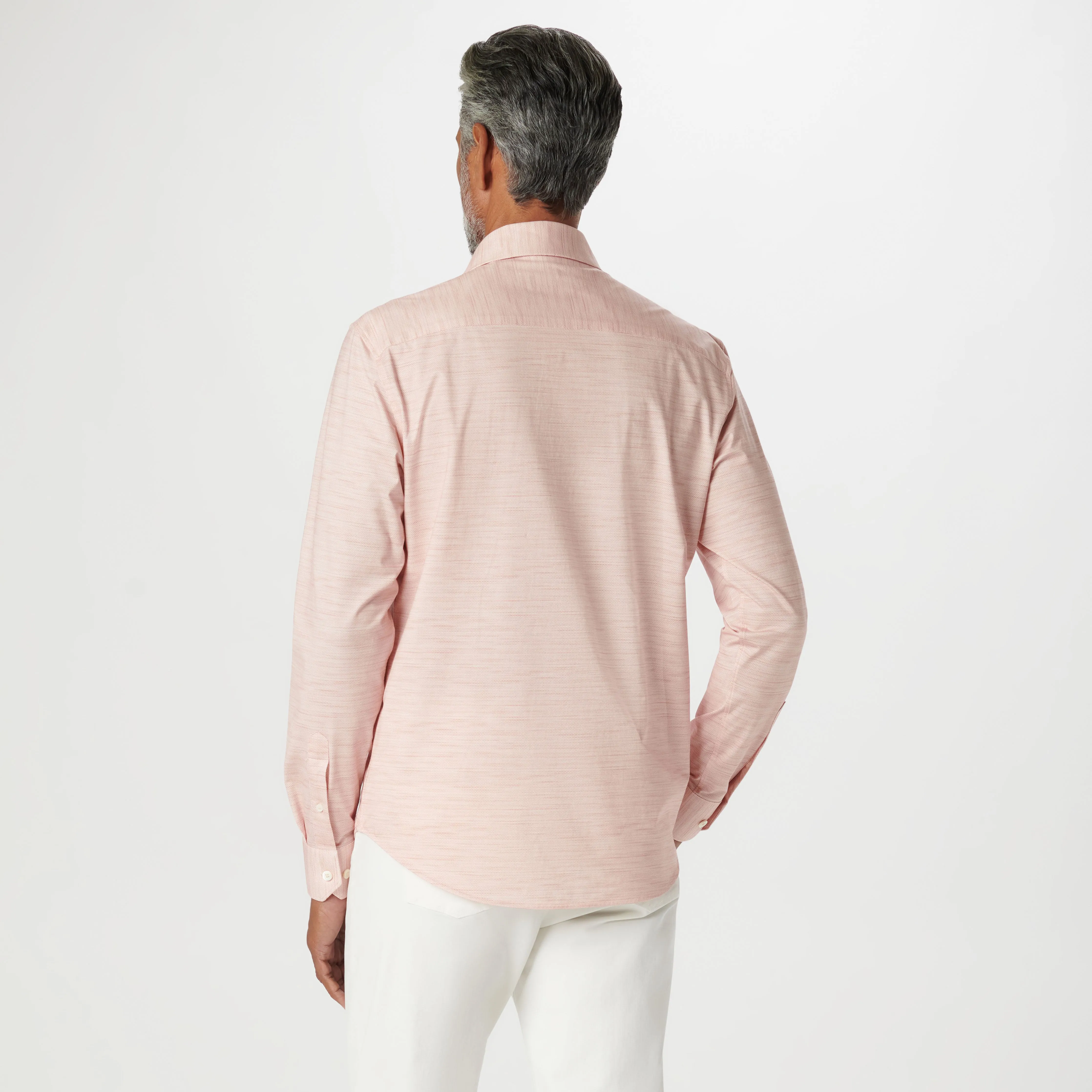 James Stitch Print OoohCotton Shirt sold by Bugatchi product image thumbnail 4