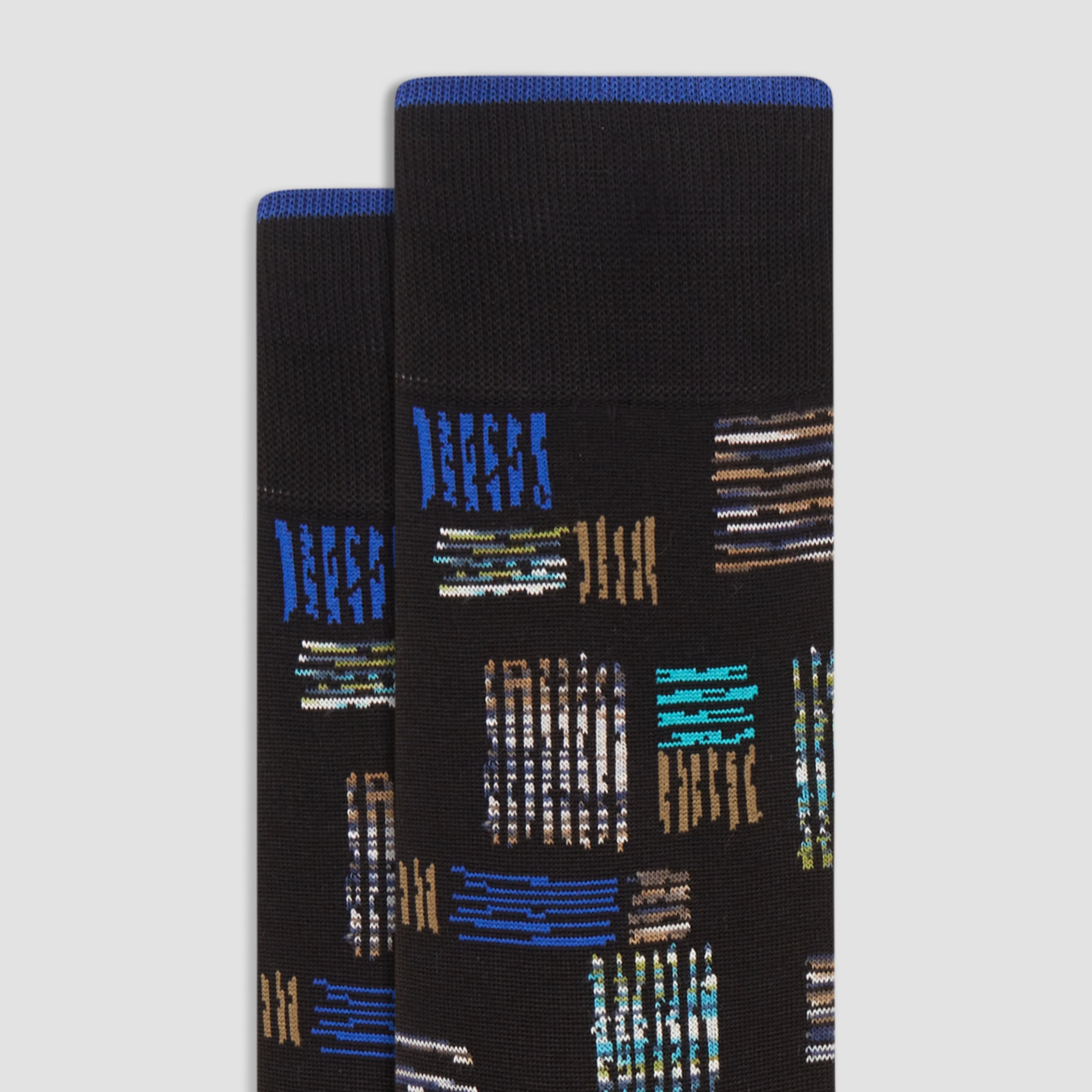 Abstract Mid-Calf Socks sold by Bugatchi product image thumbnail 2