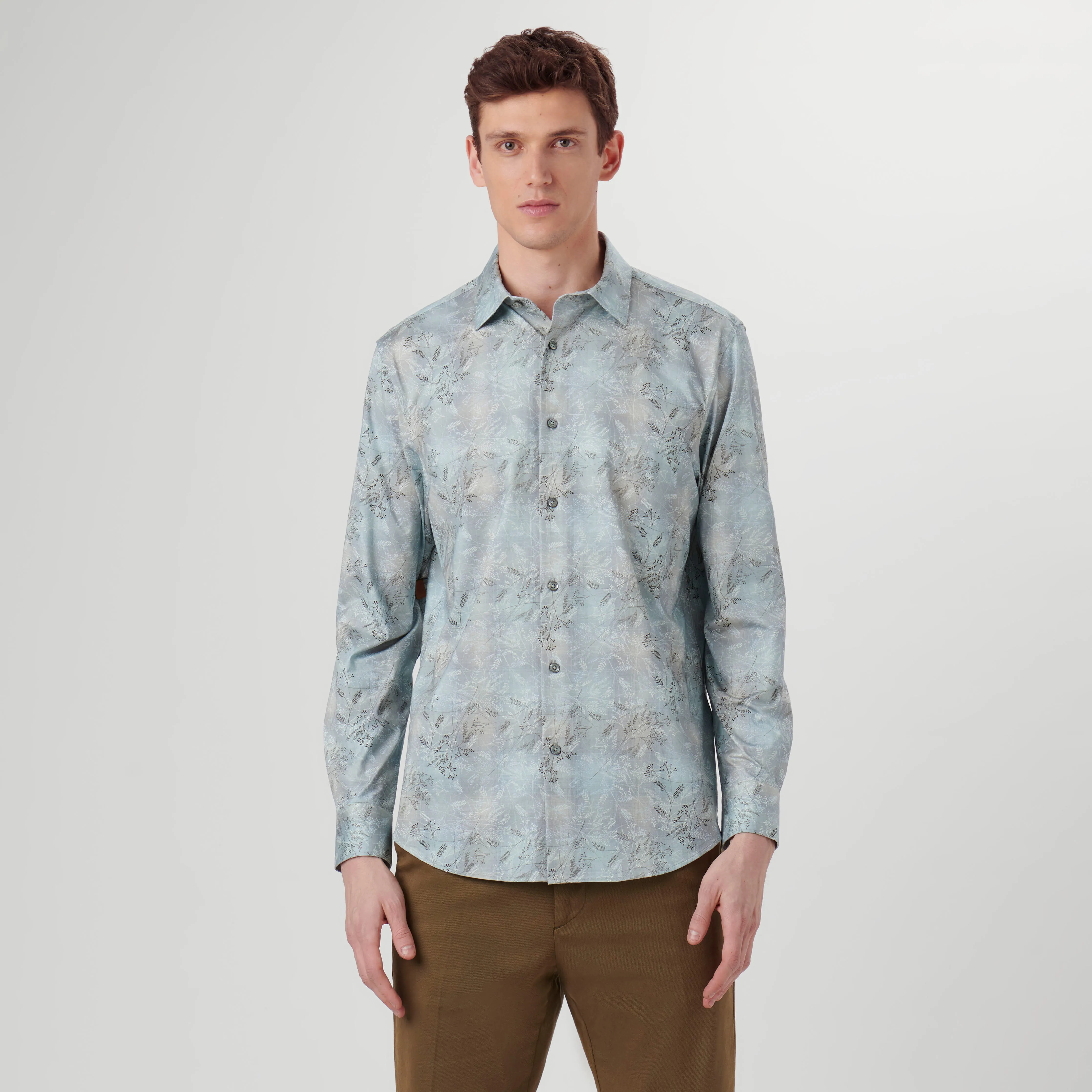 James Floral OoohCotton Shirt sold by Bugatchi product image thumbnail 2