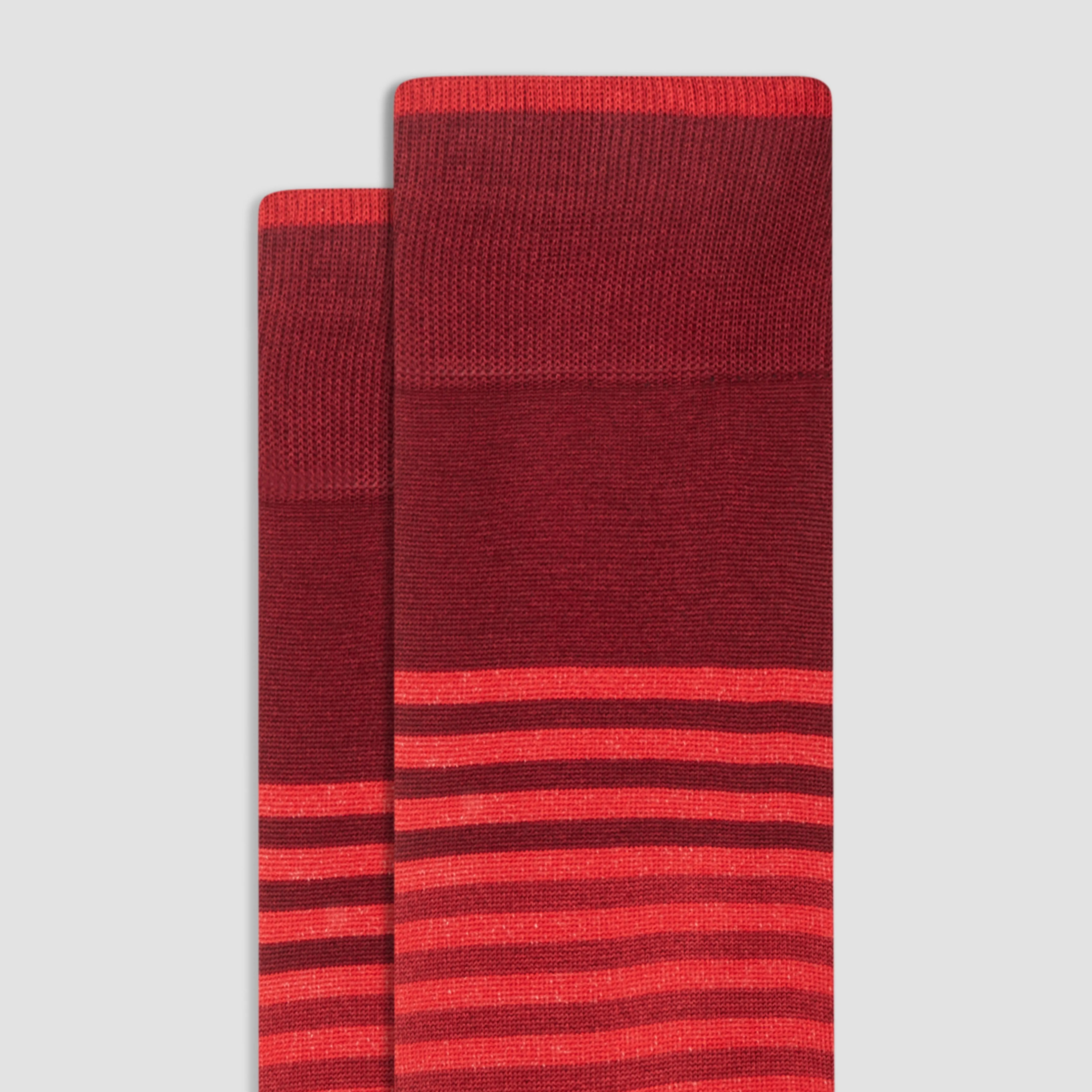 Striped Mid-Calf Socks sold by Bugatchi product image thumbnail 2