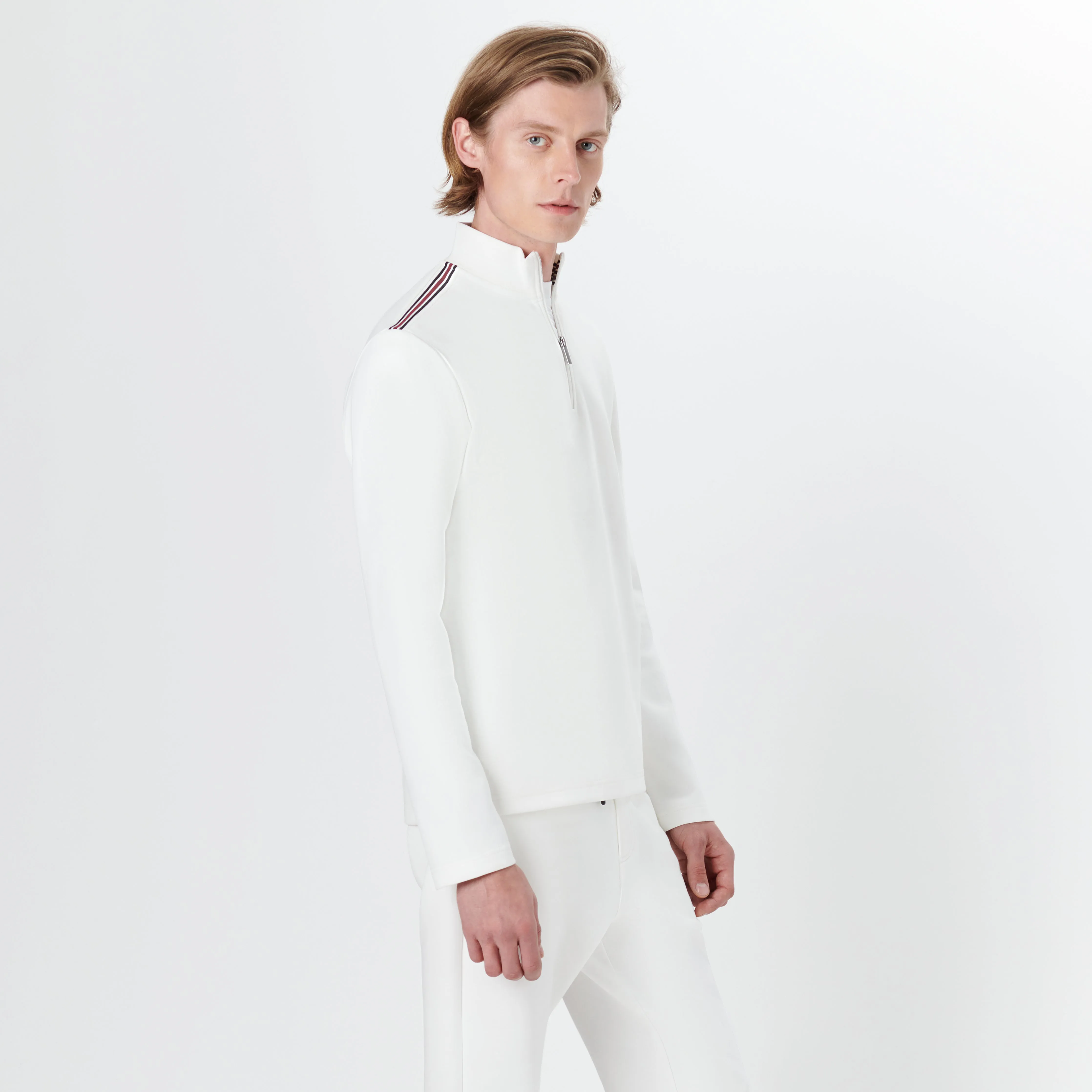 Quarter Zip Pullover Sweatshirt sold by Bugatchi product image thumbnail 3