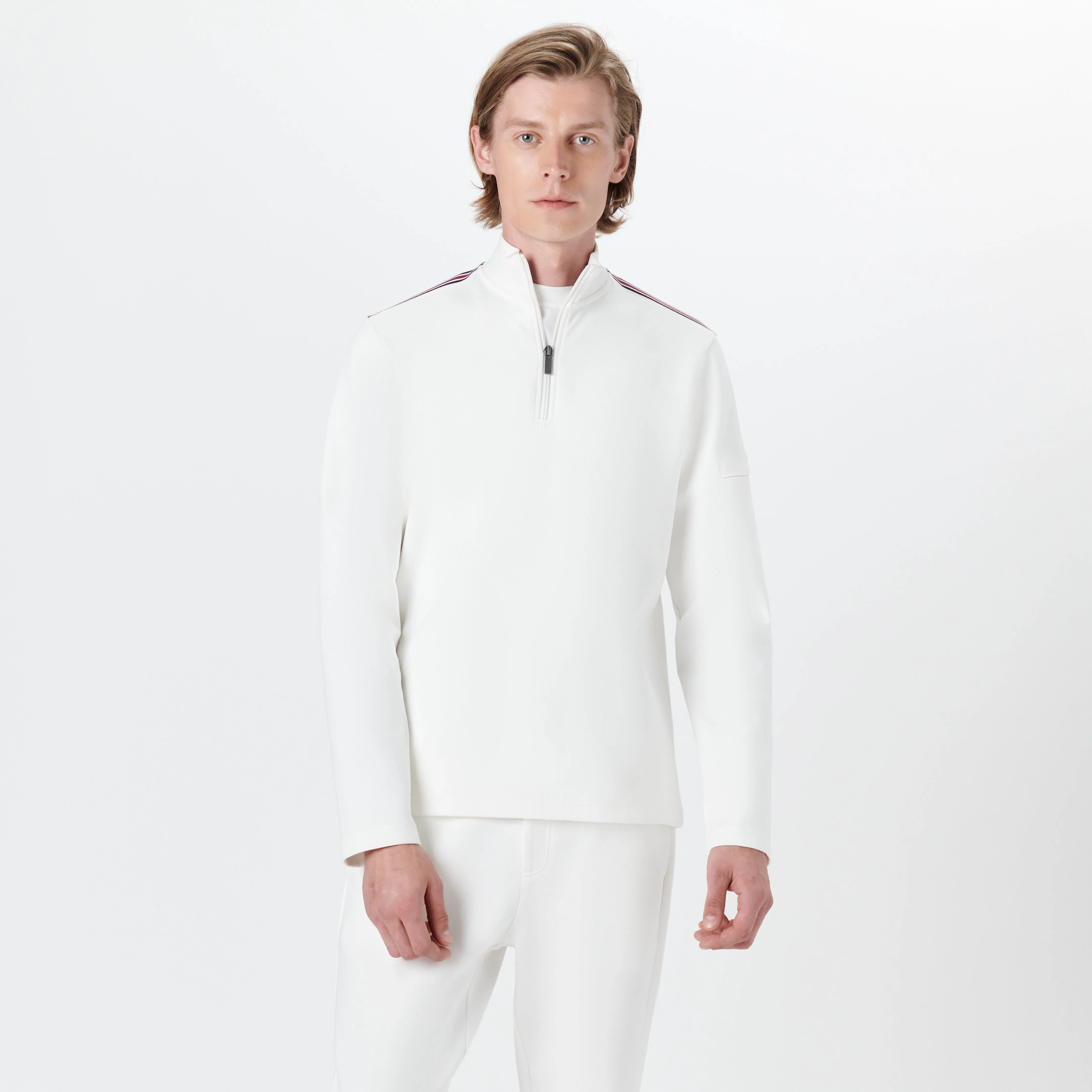 Quarter Zip Pullover Sweatshirt sold by Bugatchi product image thumbnail 2