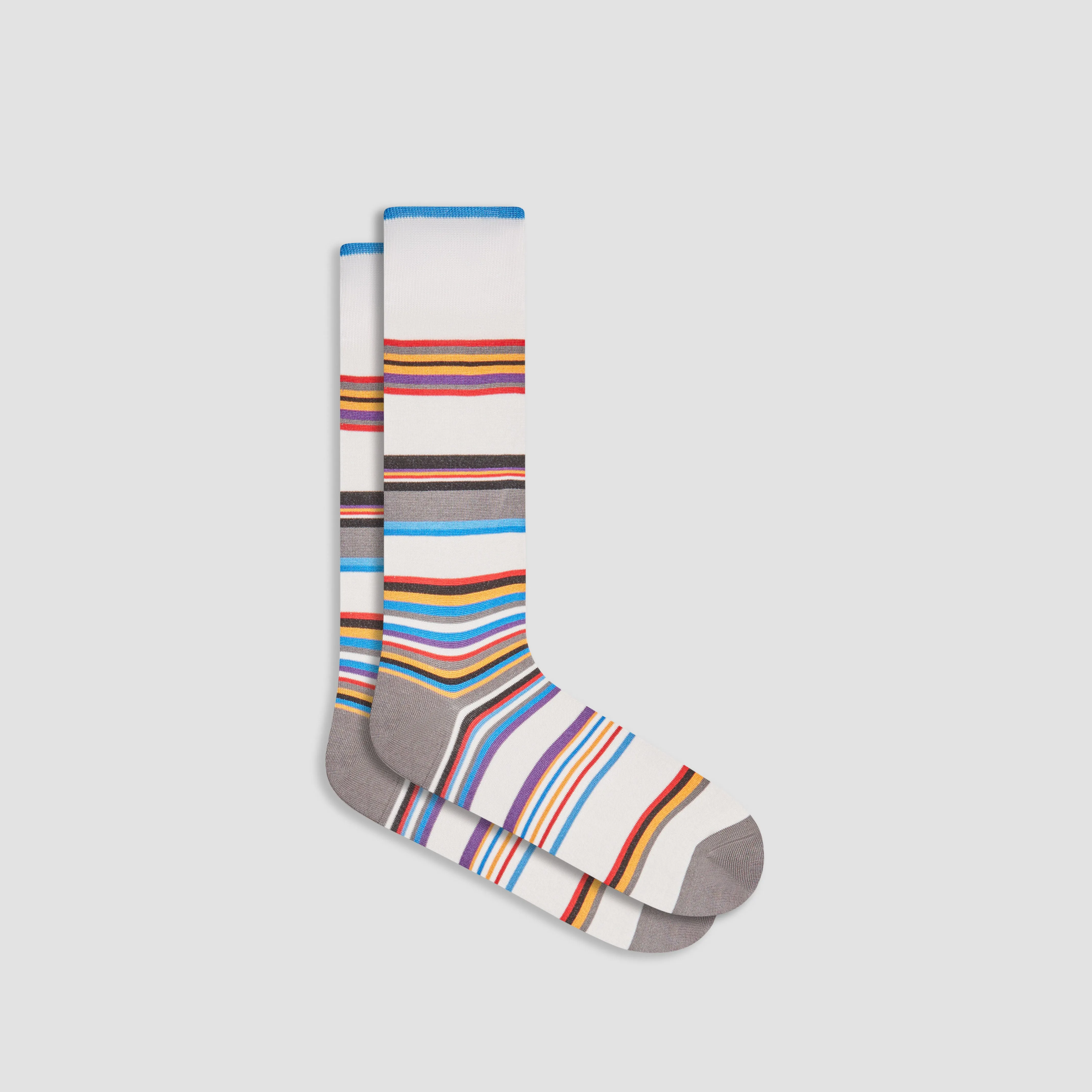 Striped Mid-Calf Socks sold by Bugatchi