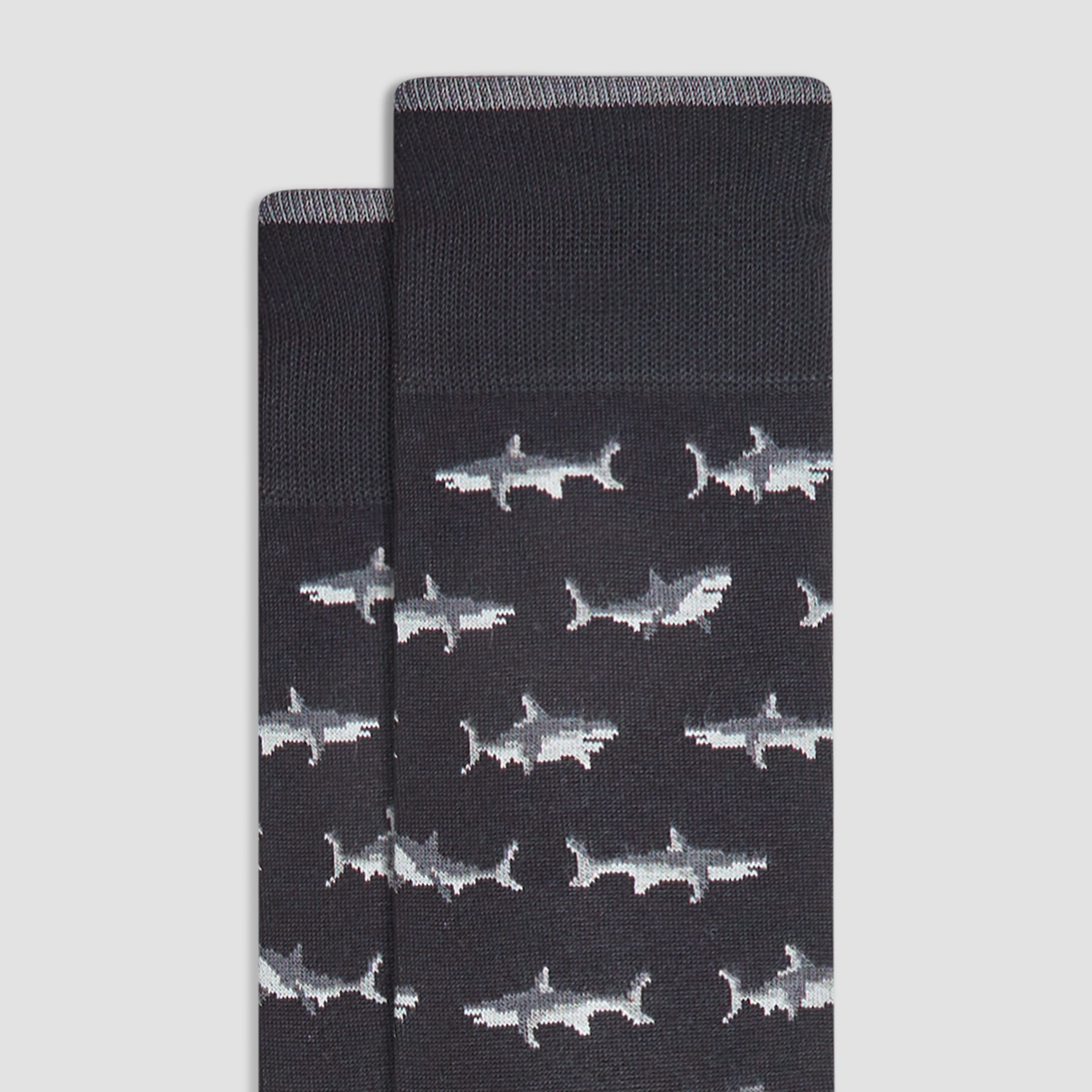 Sharks Mid-Calf Socks sold by Bugatchi product image thumbnail 2