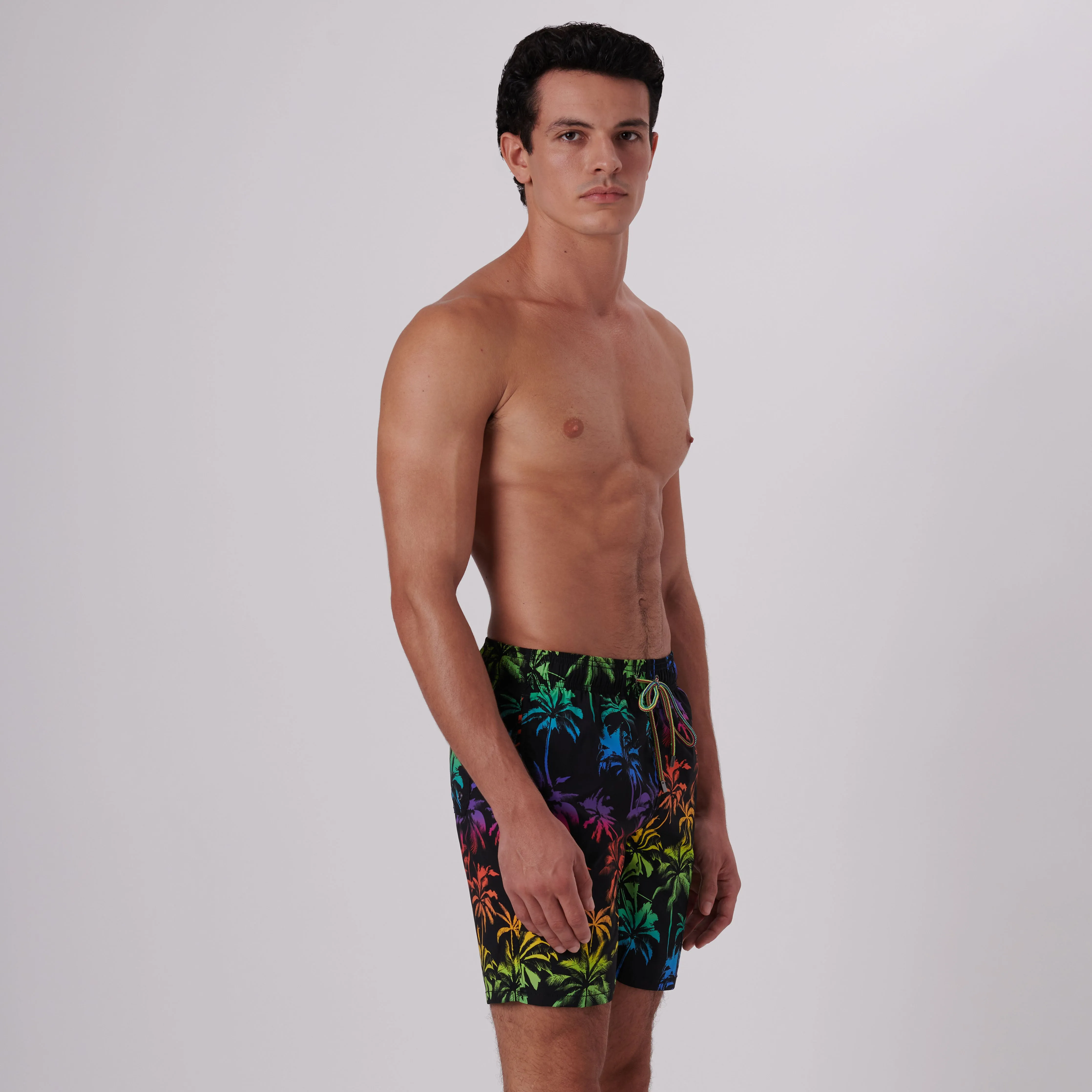 Cosmo Palm Trees Swim Trunks sold by Bugatchi product image thumbnail 4