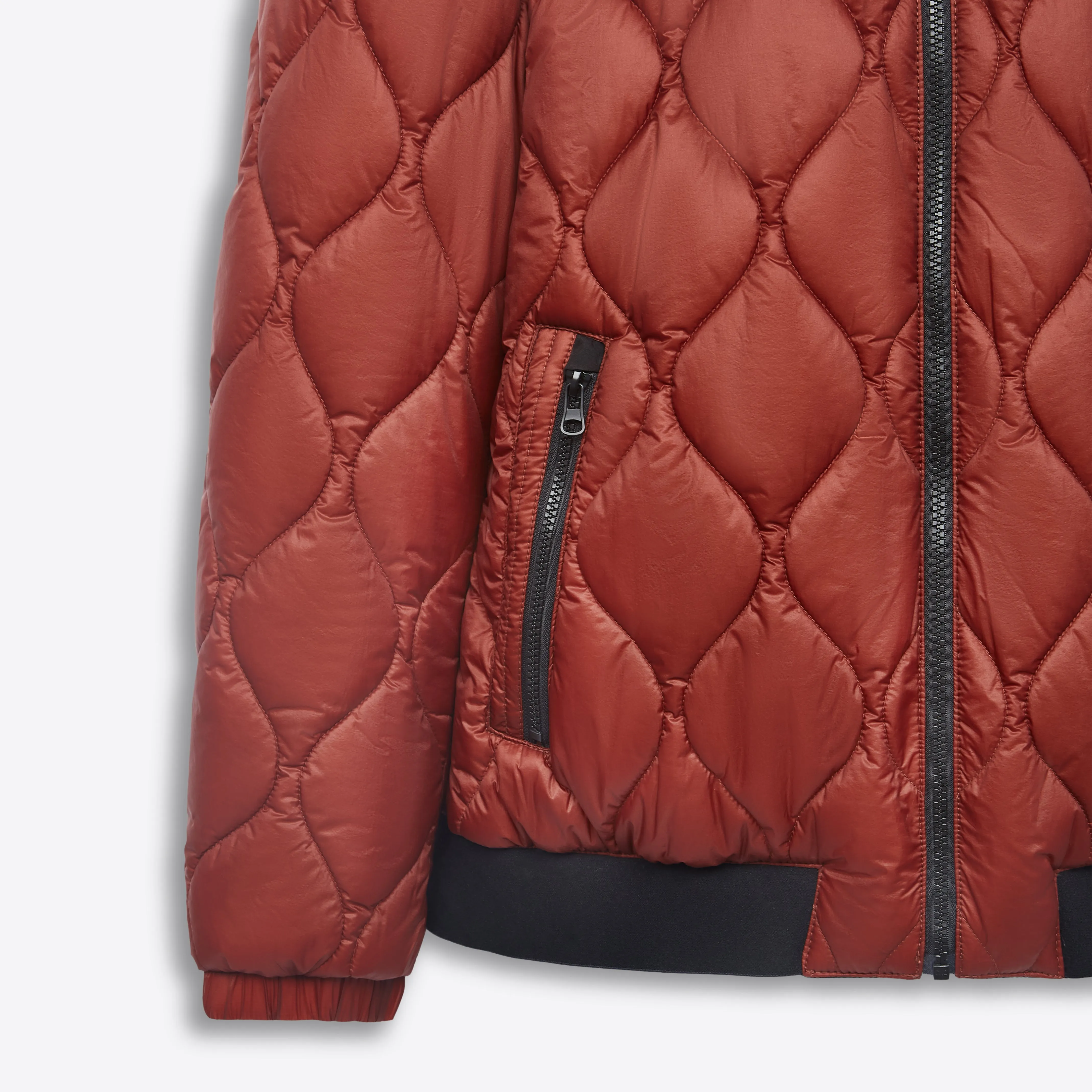 Reversible Bomber Jacket with Hood sold by Bugatchi product image thumbnail 3