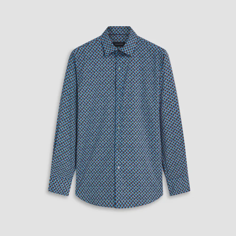 Julian Geometric Shirt sold by Bugatchi