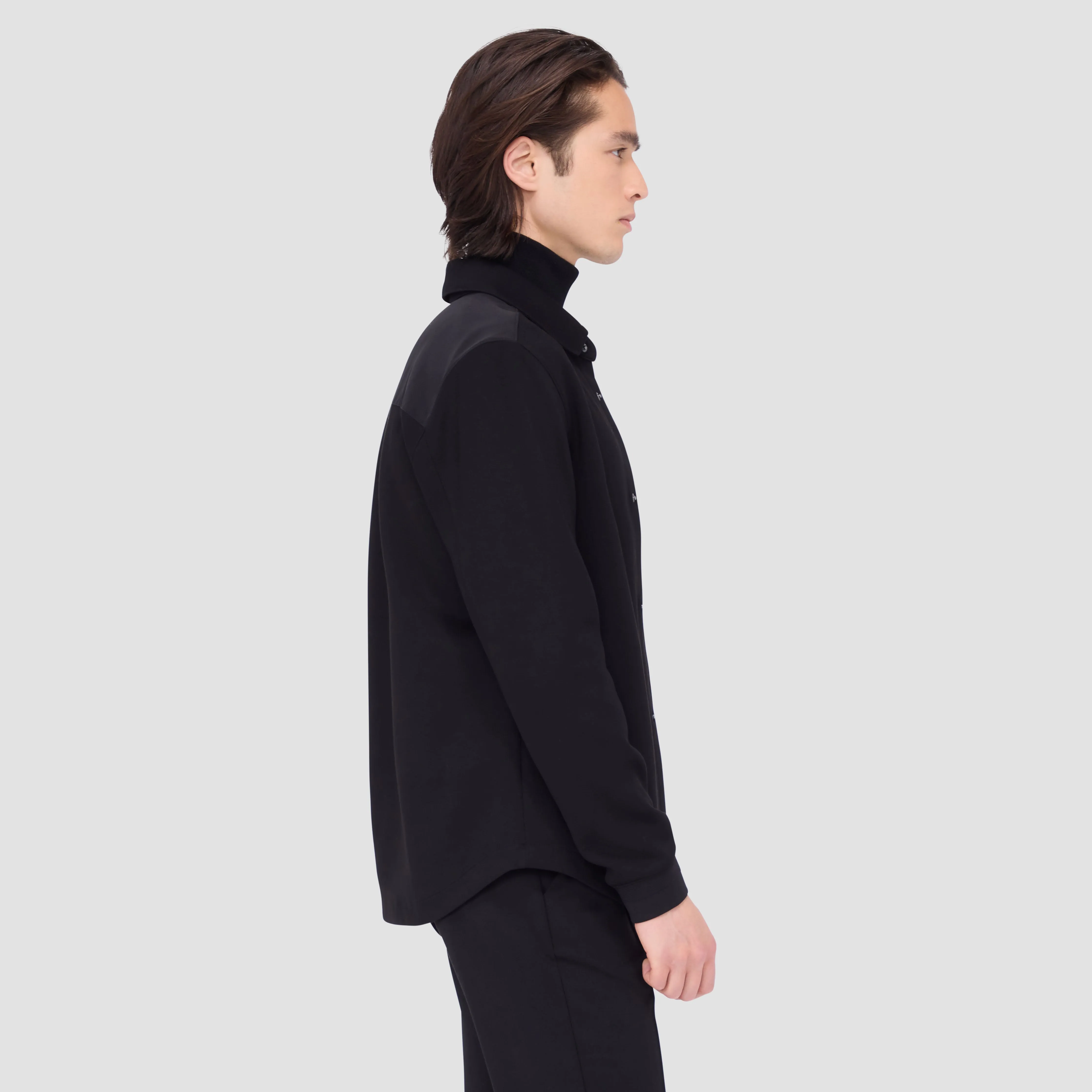 Soft Touch Performance Shirt Jacket sold by Bugatchi product image thumbnail 3