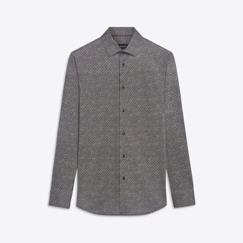 JAMES Medallion Print OoohCotton Shirt sold by Bugatchi