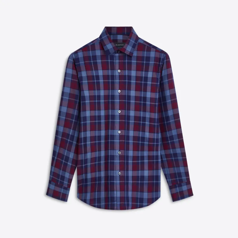 JULIAN Checkered Shirt sold by Bugatchi