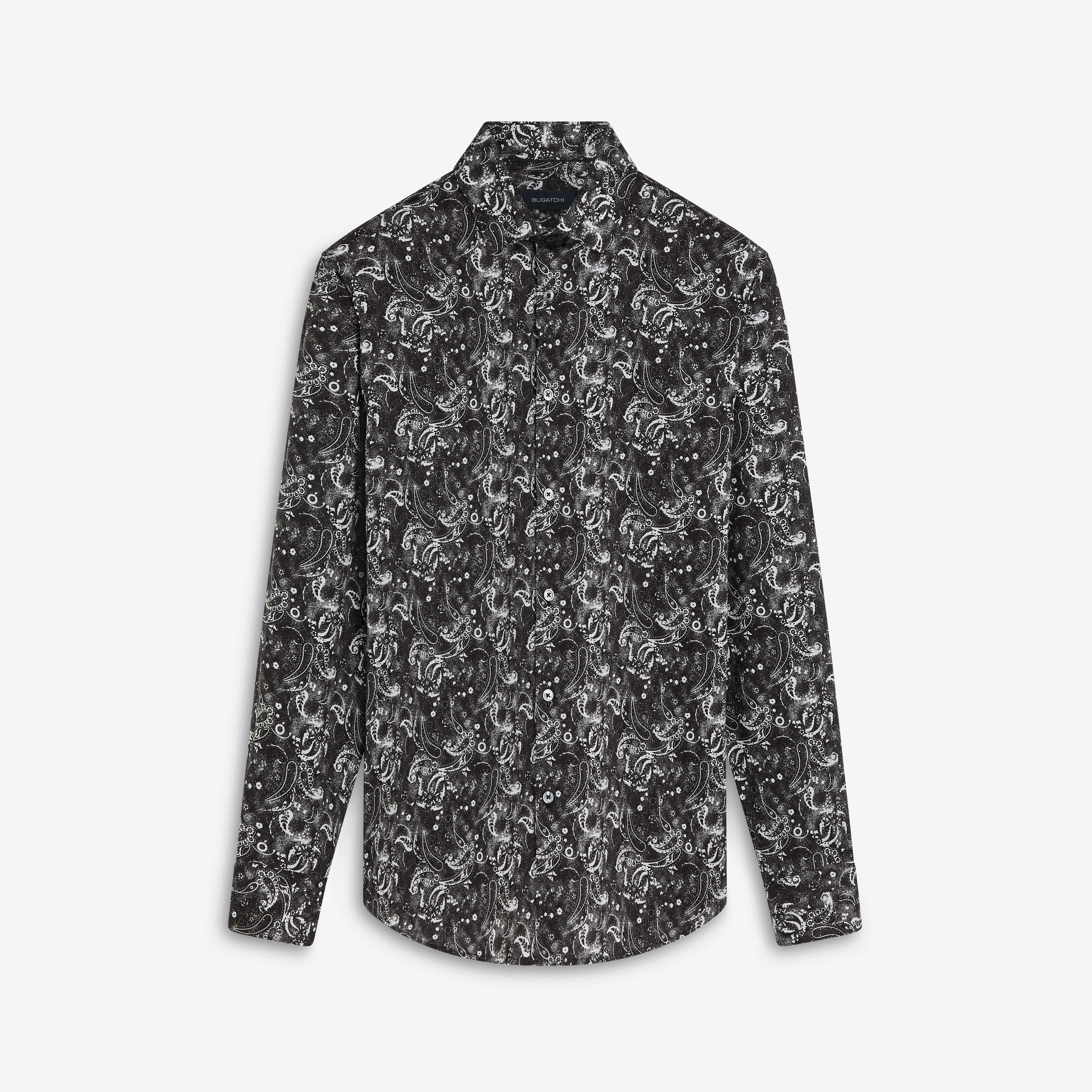 JULIAN Paisley Print Shirt sold by Bugatchi