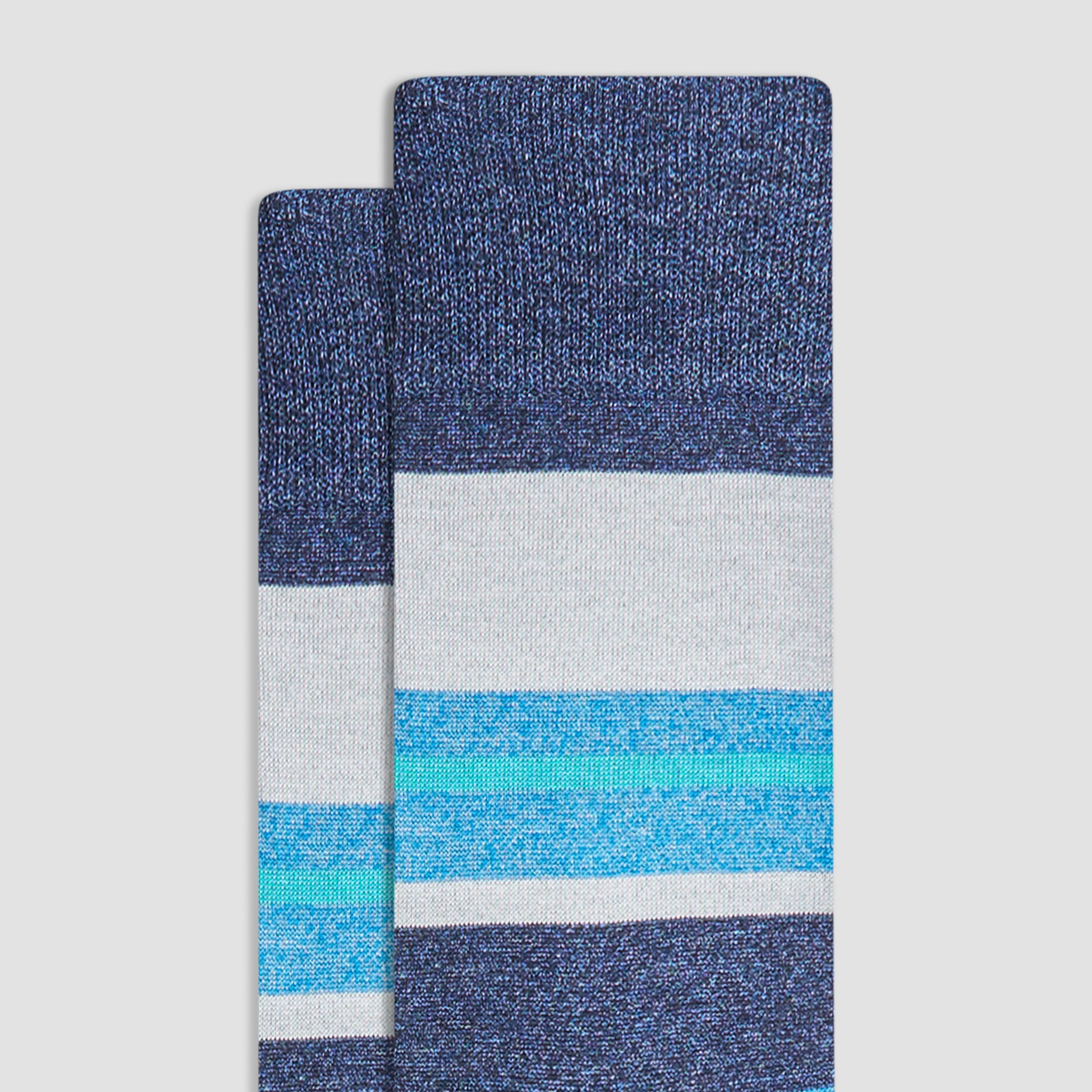 Striped Mid-Calf Socks sold by Bugatchi product image thumbnail 2