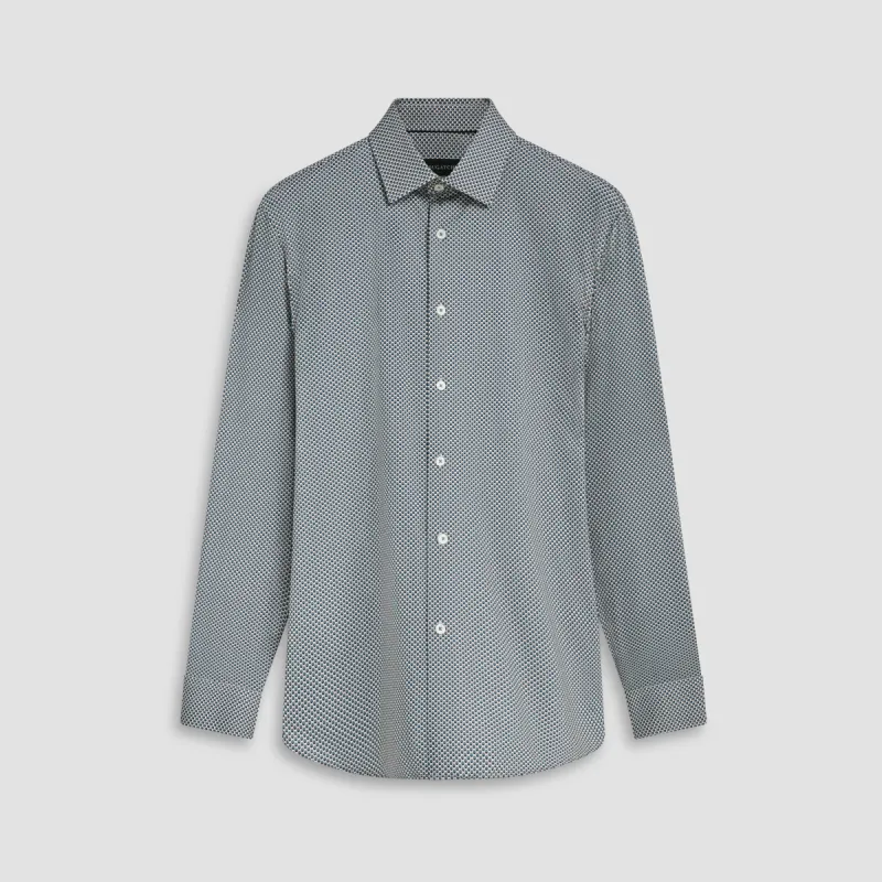 James Geometric OoohCotton Shirt sold by Bugatchi