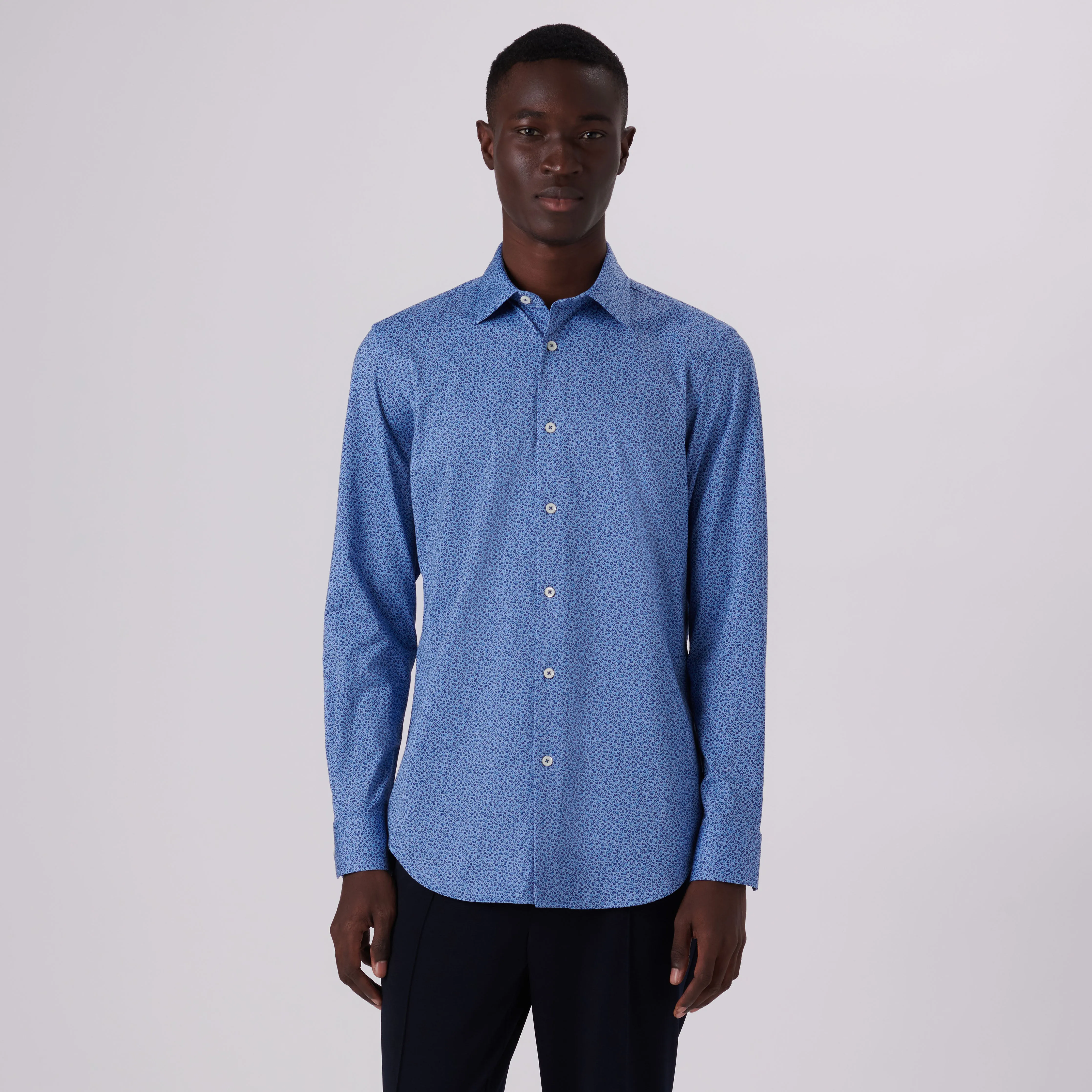 James Floral Print OoohCotton Shirt sold by Bugatchi product image thumbnail 2