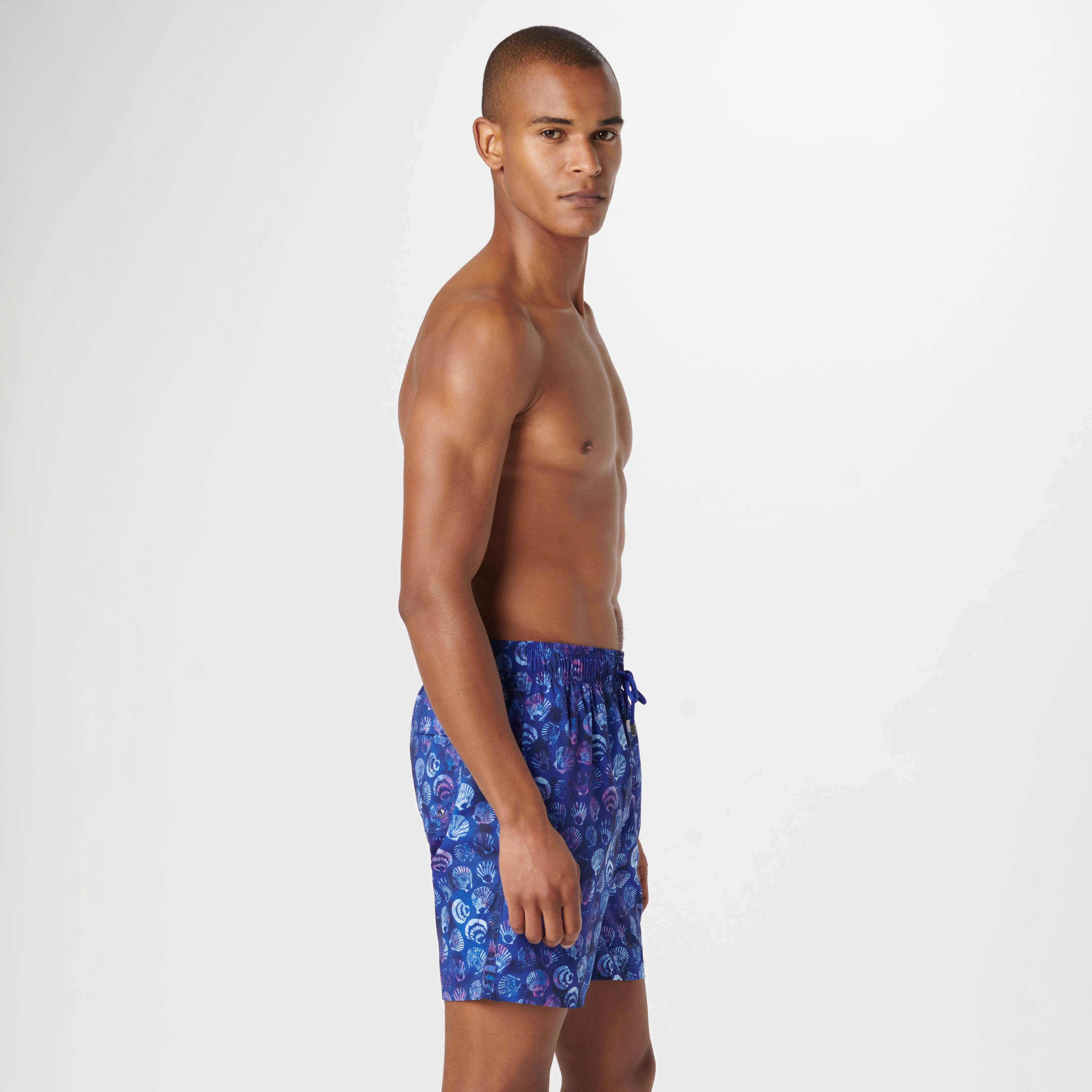 Cosmo Seashell Swim Trunks sold by Bugatchi product image thumbnail 3