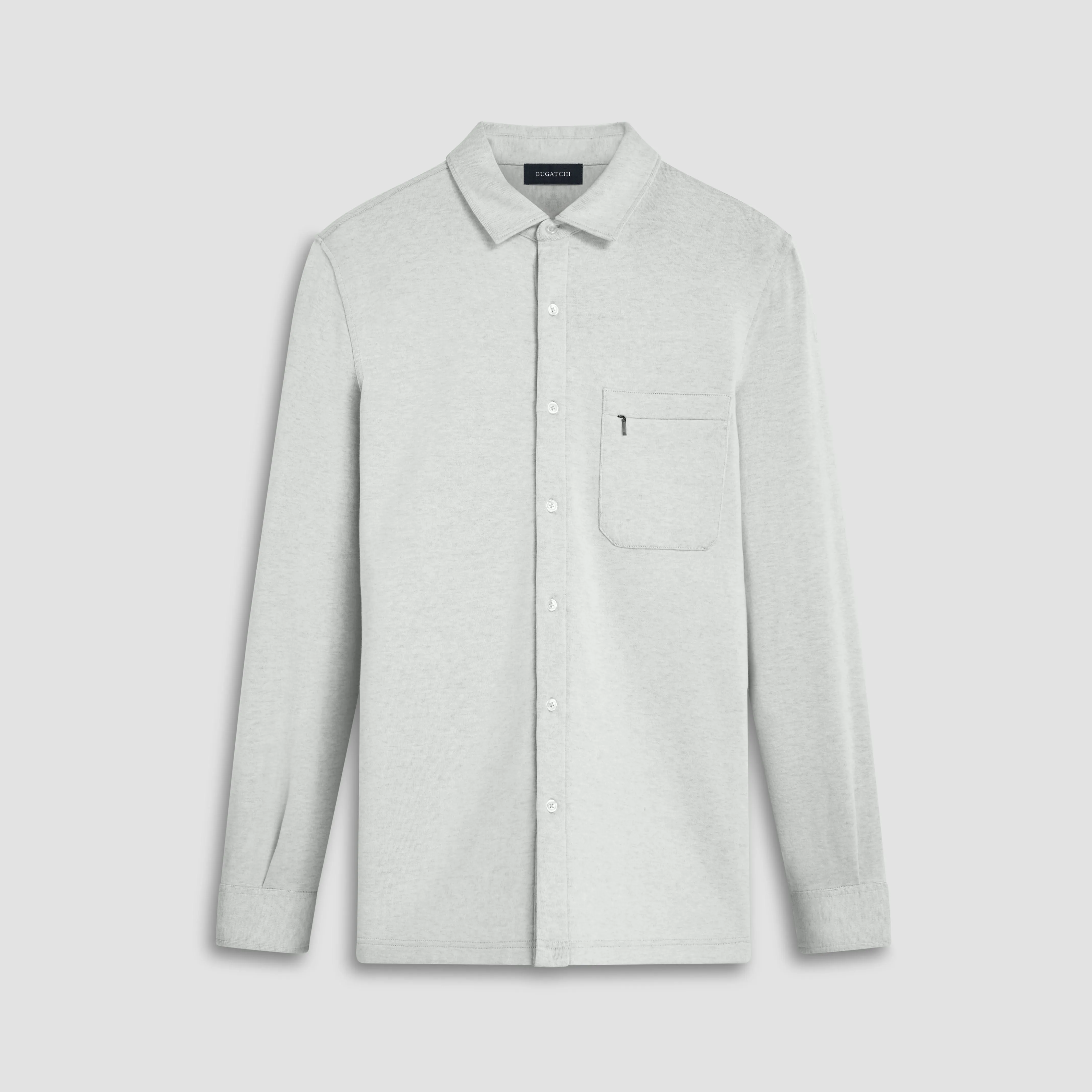 Knit Shirt Jacket sold by Bugatchi