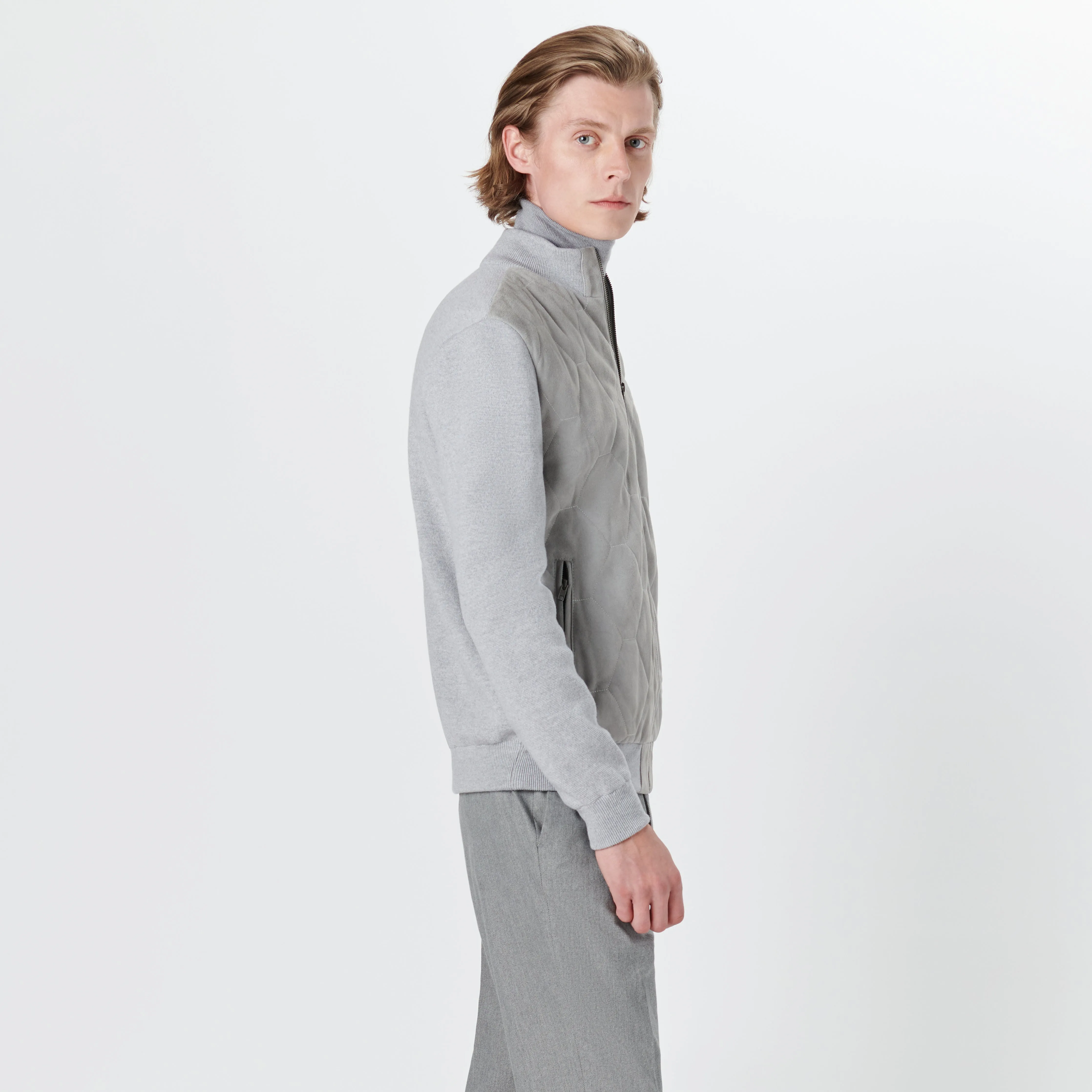 Sweater Jacket sold by Bugatchi product image thumbnail 3