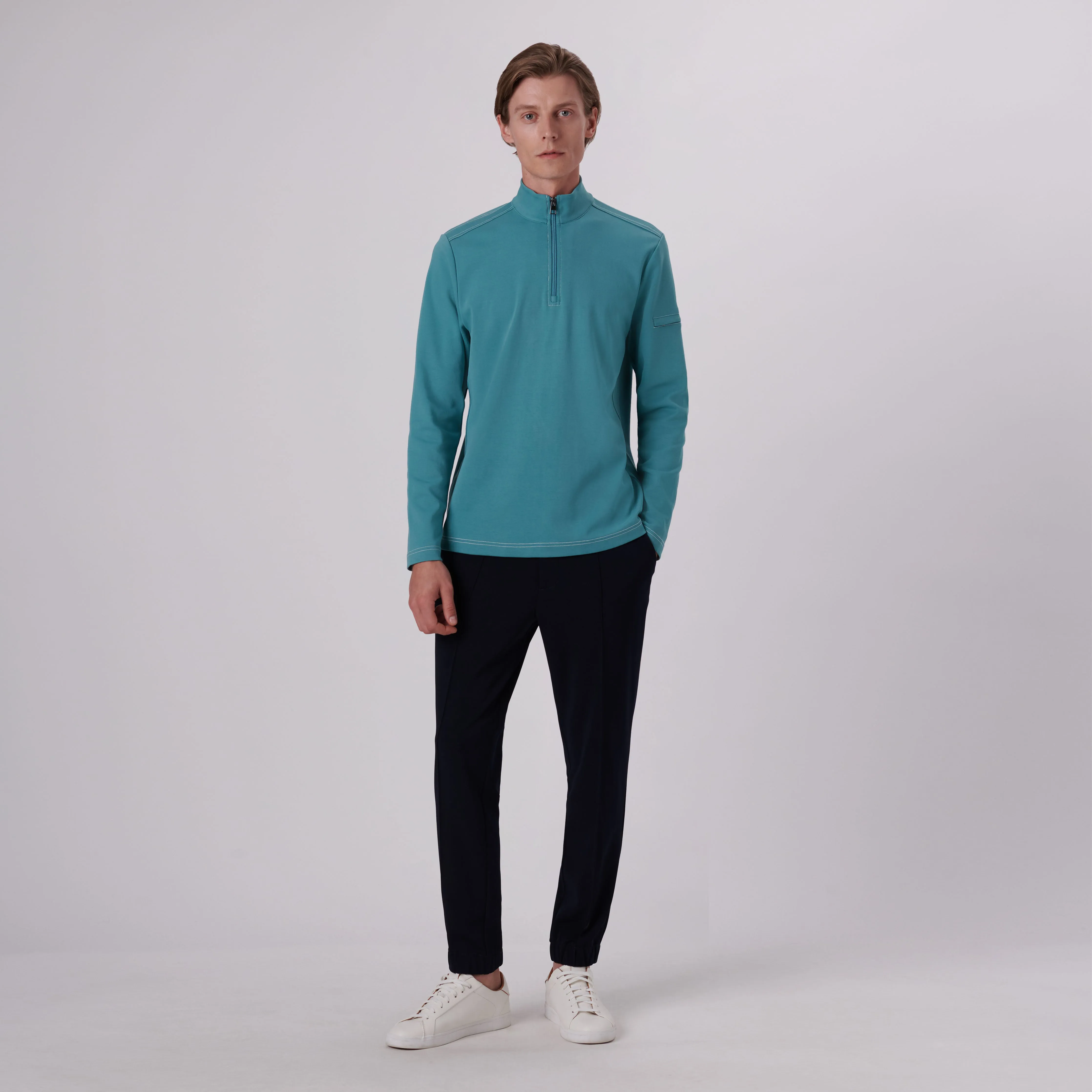Quarter Zip Pullover sold by Bugatchi product image thumbnail 5