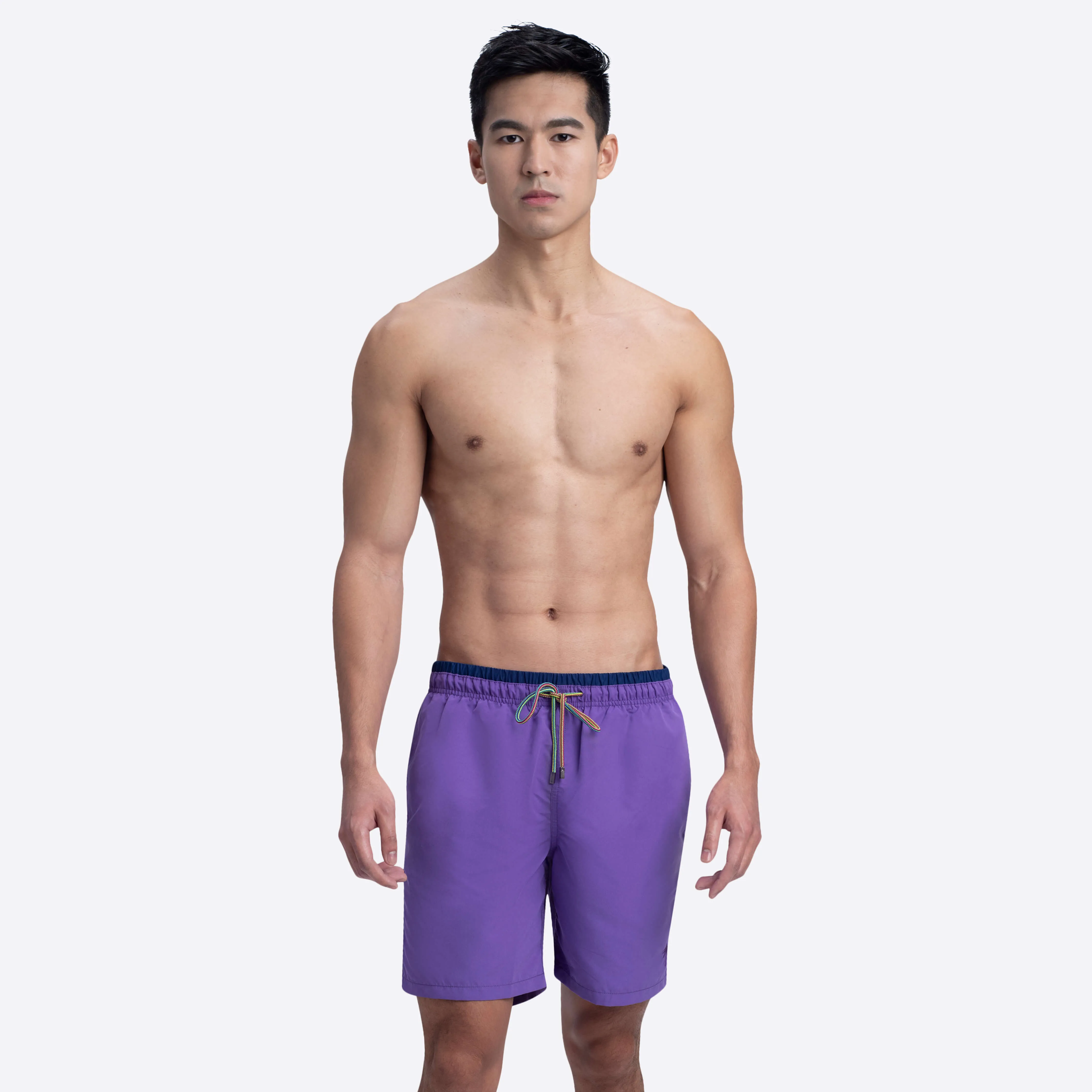 QUINN Solid Swim Trunks sold by Bugatchi product image thumbnail 2