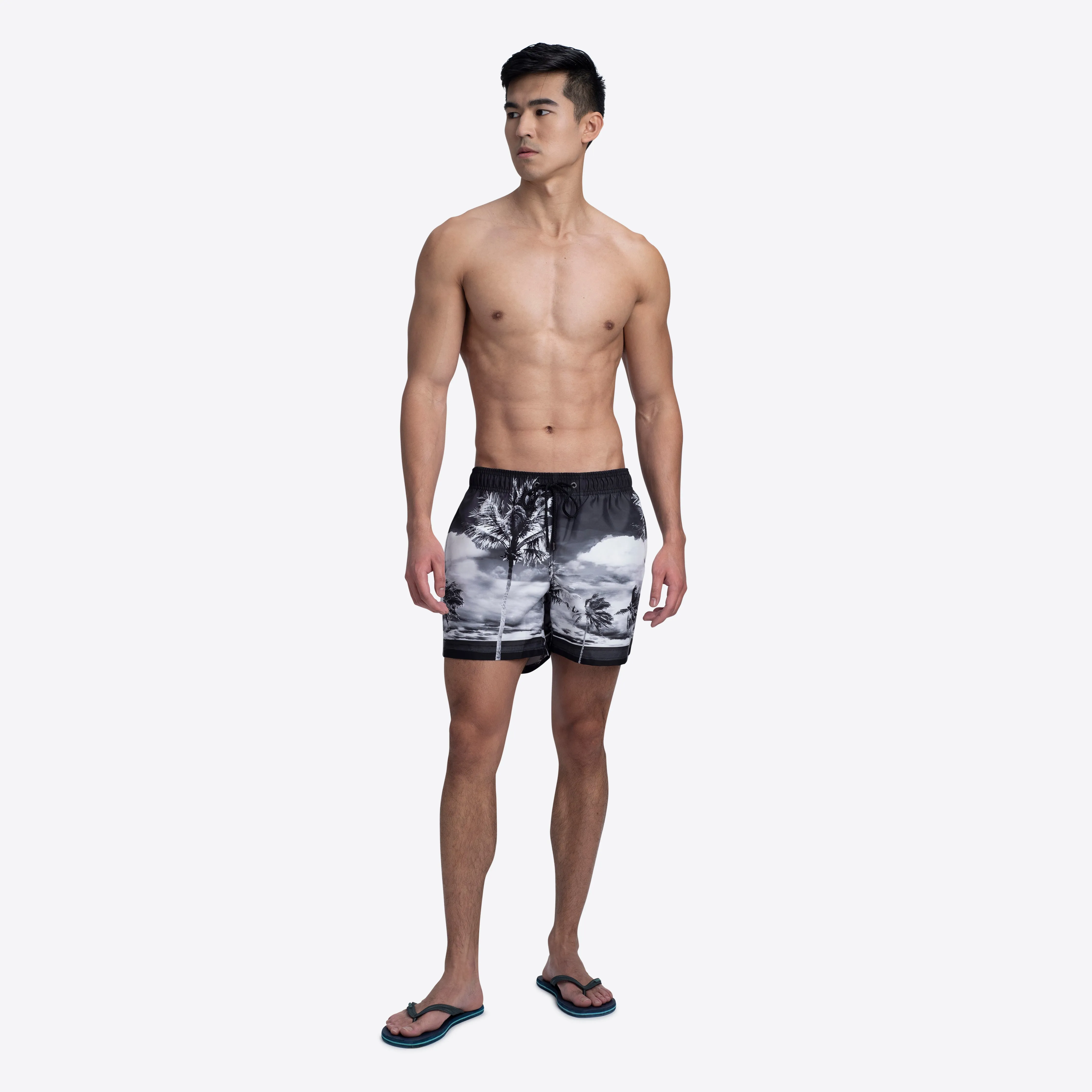 ARCHER Tropical Storm Swim Trunks sold by Bugatchi product image thumbnail 5