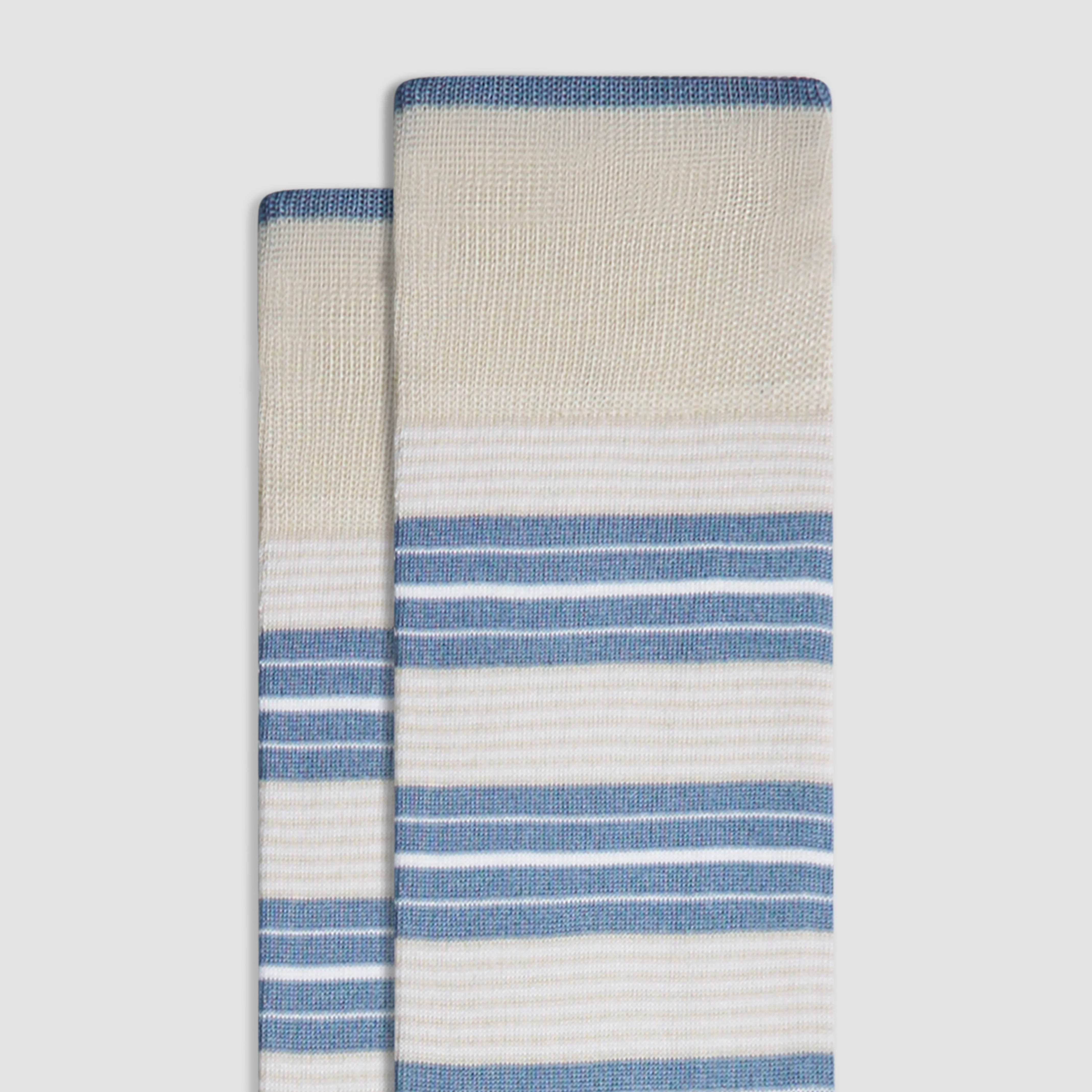Striped Mid-Calf Socks sold by Bugatchi product image thumbnail 2