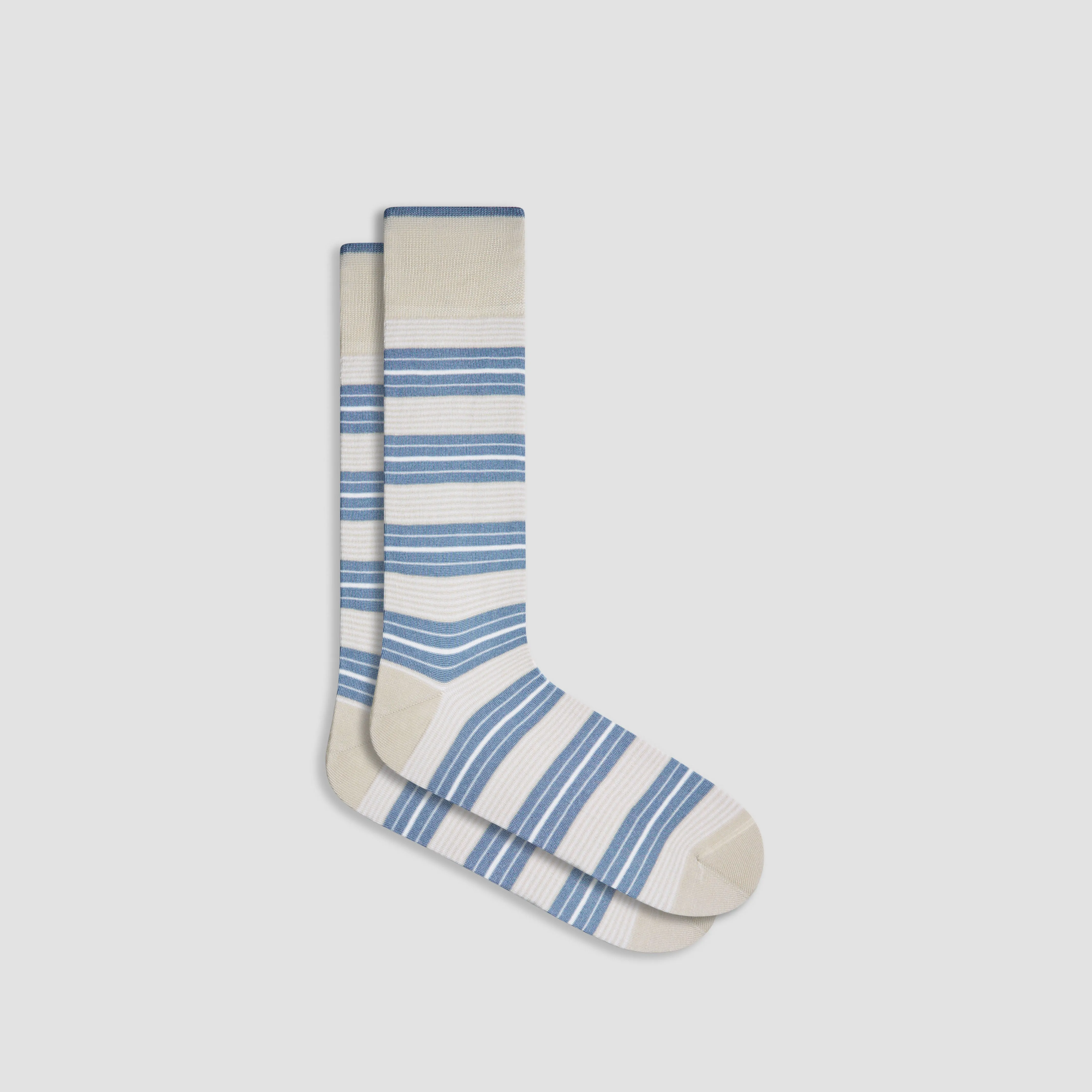 Striped Mid-Calf Socks sold by Bugatchi