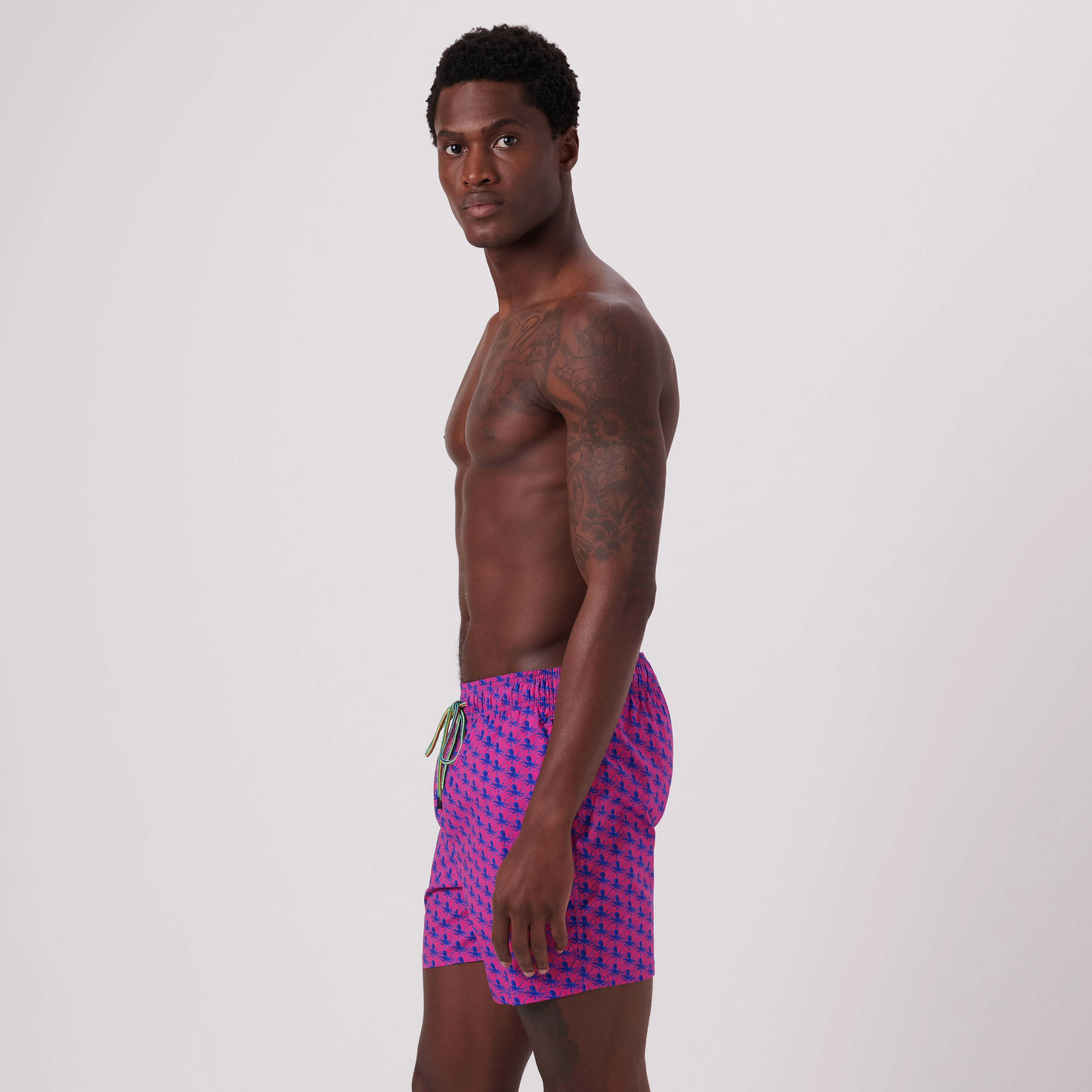 Archer Octopus Swim Trunks sold by Bugatchi product image thumbnail 4