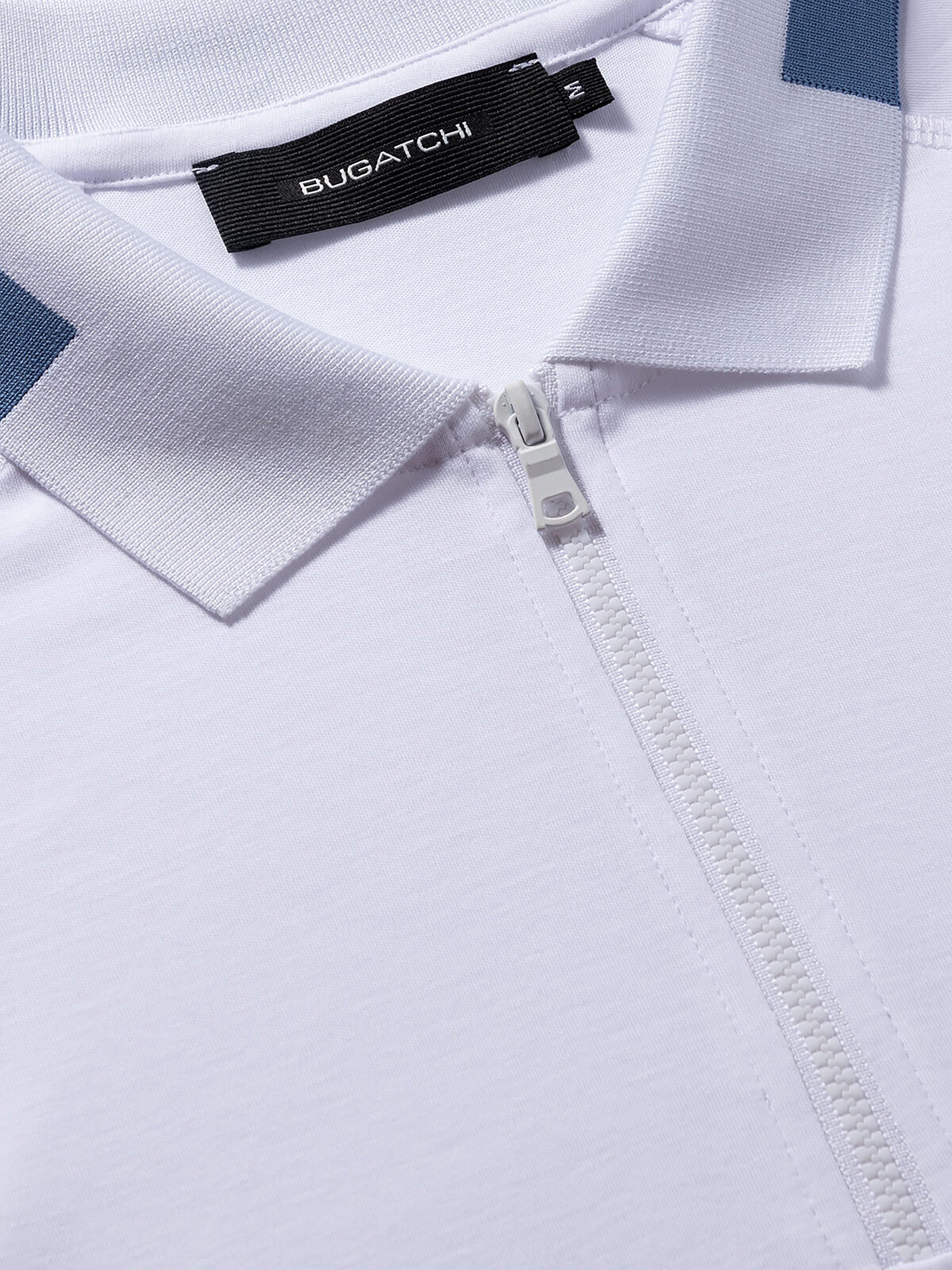 SOLID THREE BUTTON POLO sold by Bugatchi product image thumbnail 2