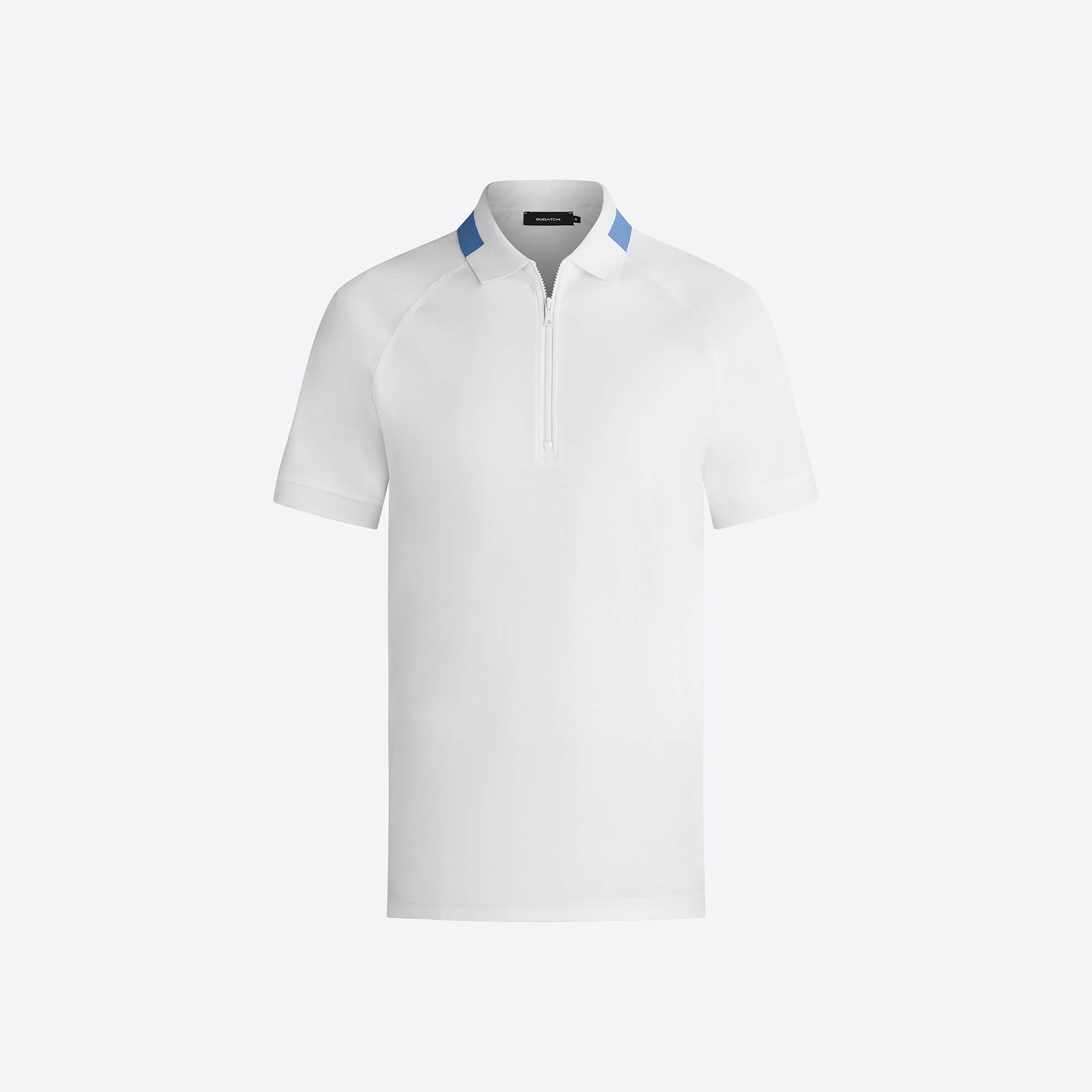 SOLID THREE BUTTON POLO sold by Bugatchi