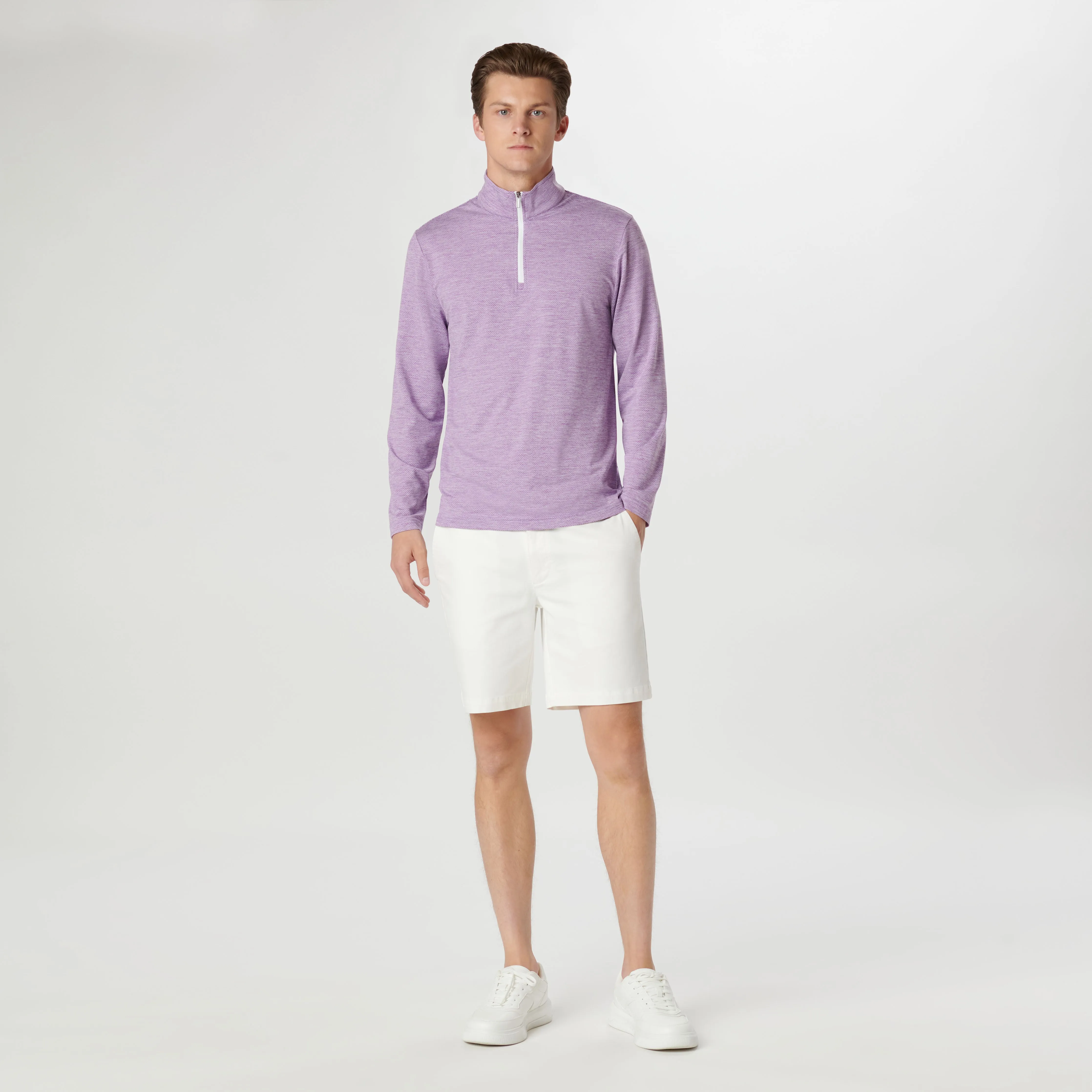 UV50 Performance Pullover sold by Bugatchi product image thumbnail 5