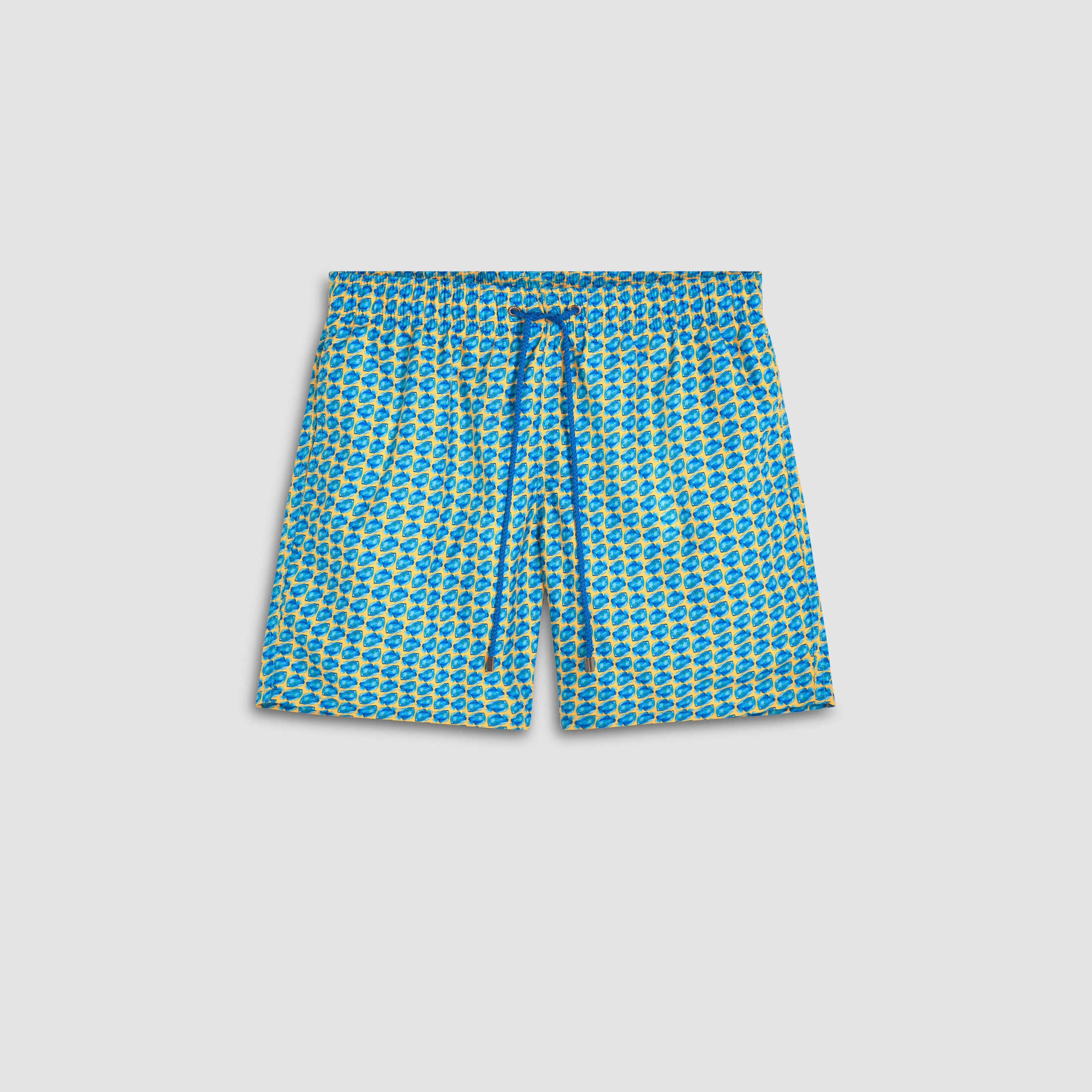 Cosmo Fish Swim Trunks sold by Bugatchi