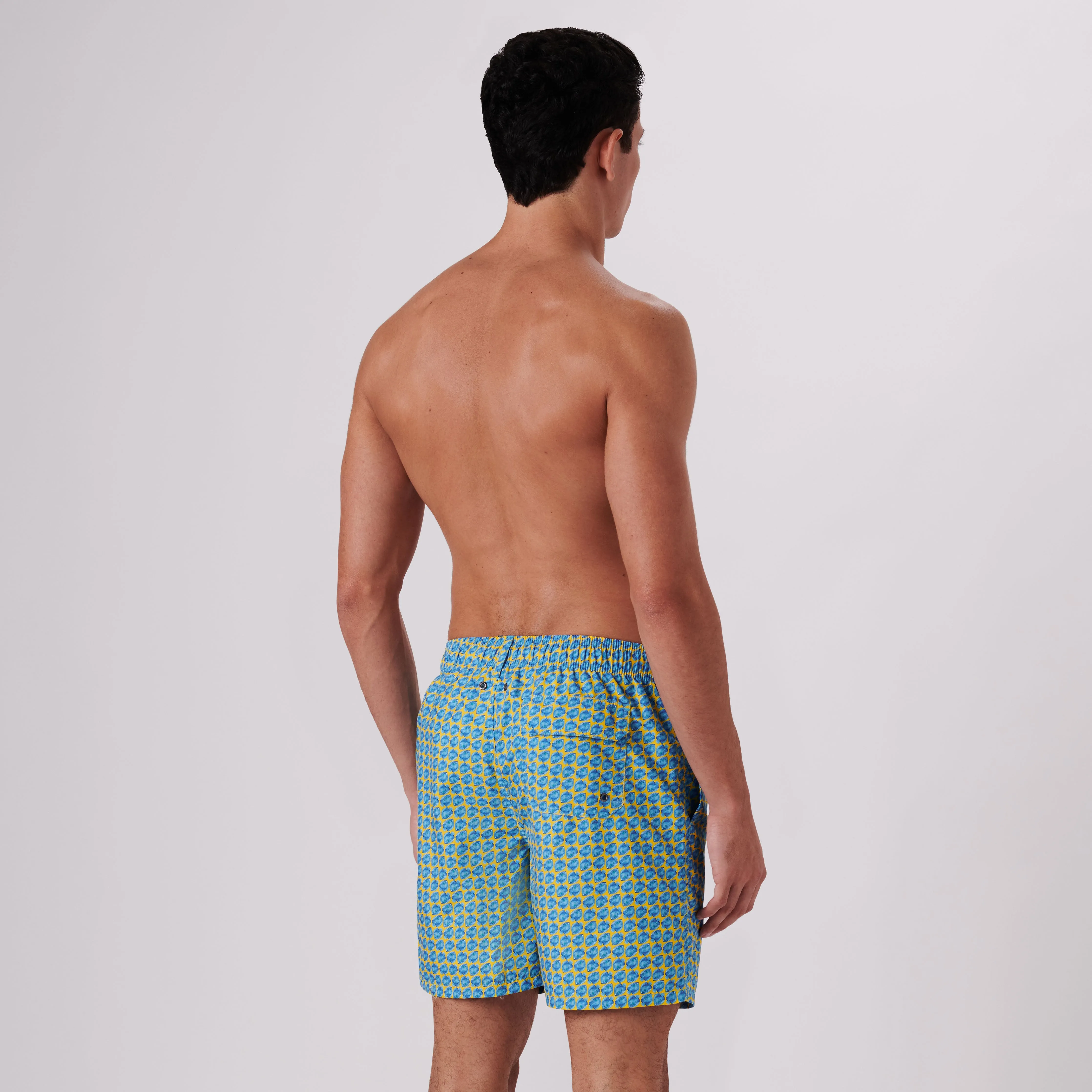 Cosmo Fish Swim Trunks sold by Bugatchi product image thumbnail 5