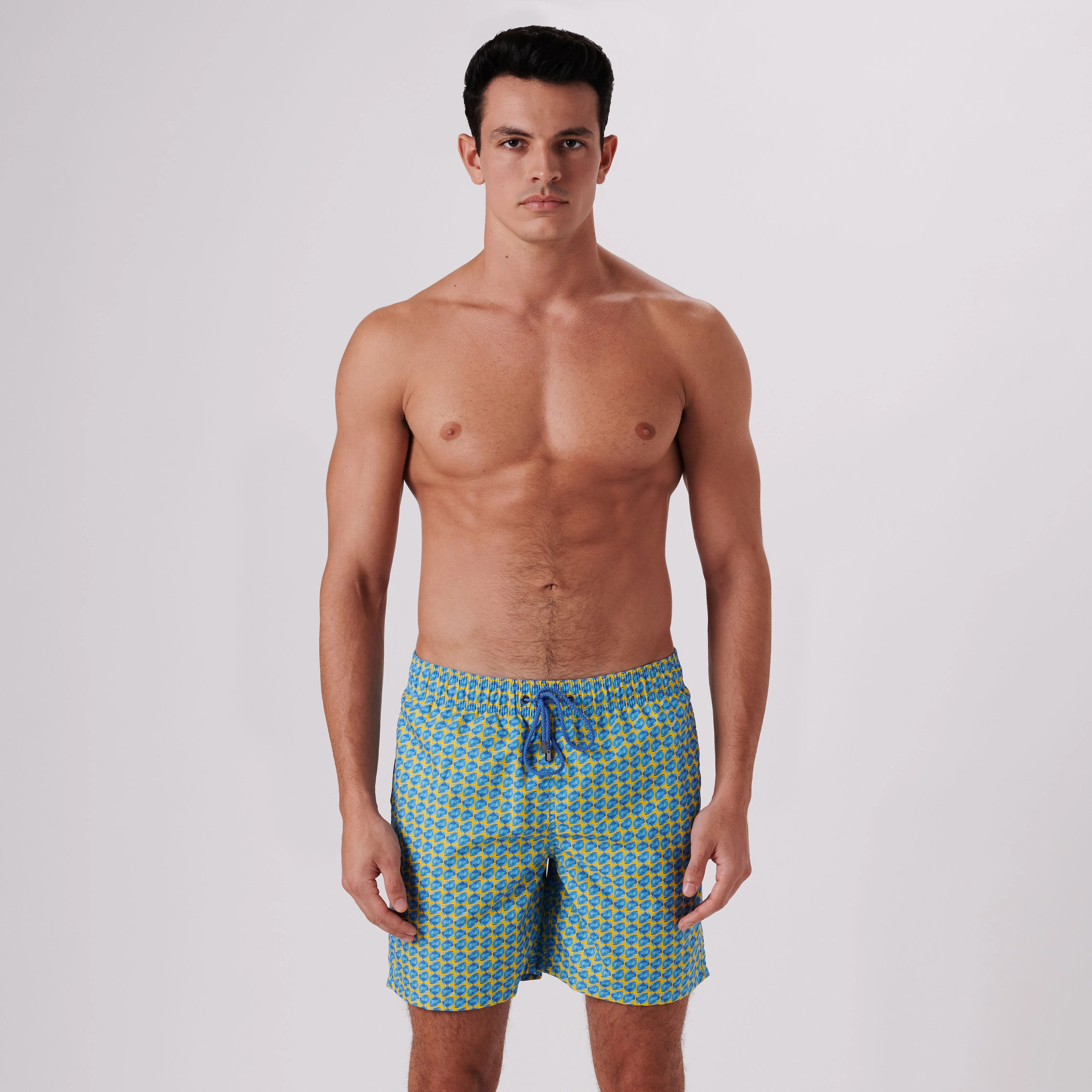Cosmo Fish Swim Trunks sold by Bugatchi product image thumbnail 3