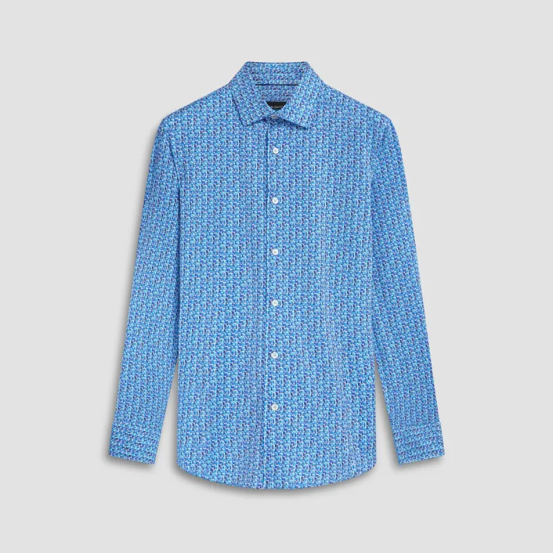 James Abstract Print OoohCotton Shirt sold by Bugatchi