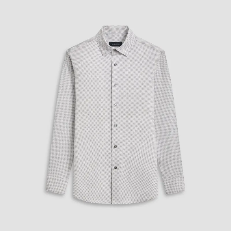 Jules Fish Scale OoohCotton Shirt sold by Bugatchi