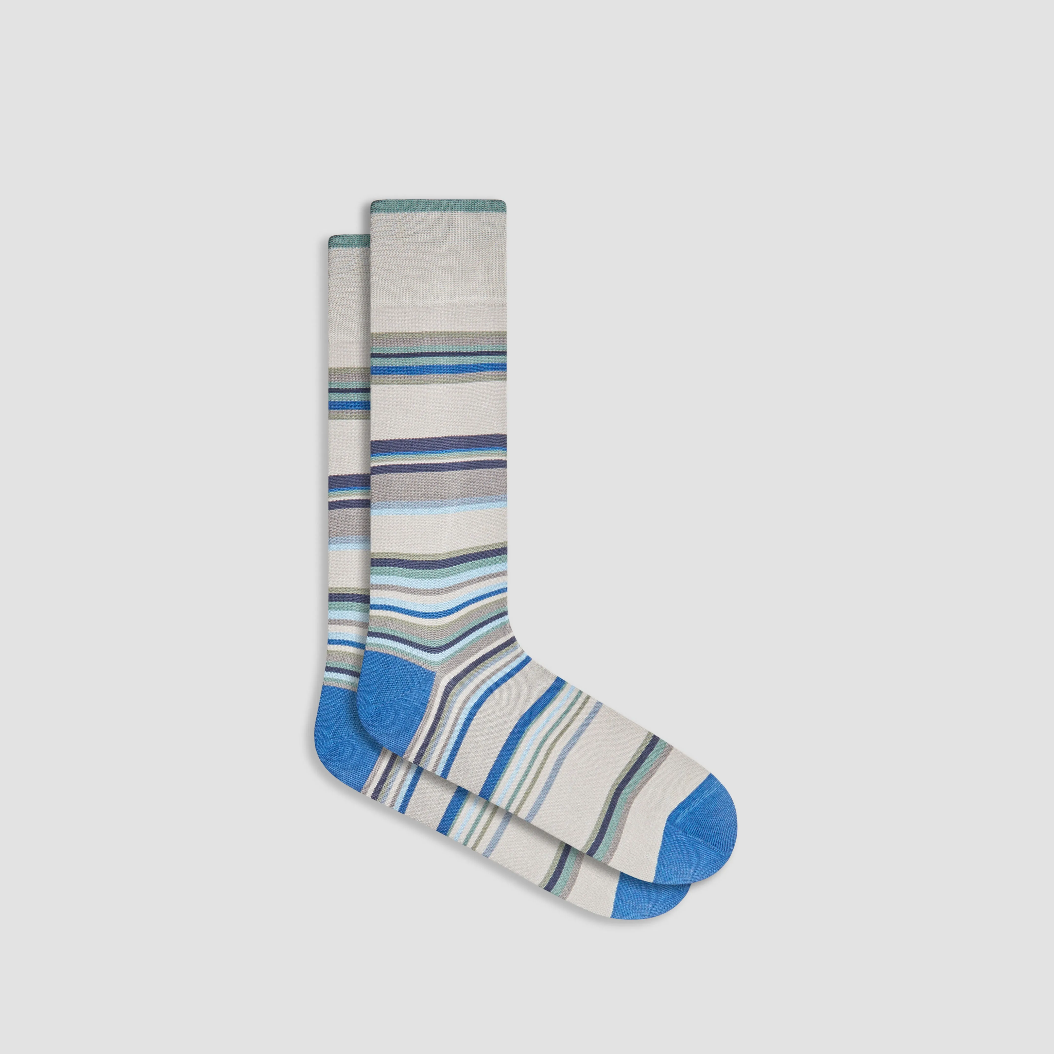 Striped Mid-Calf Socks sold by Bugatchi