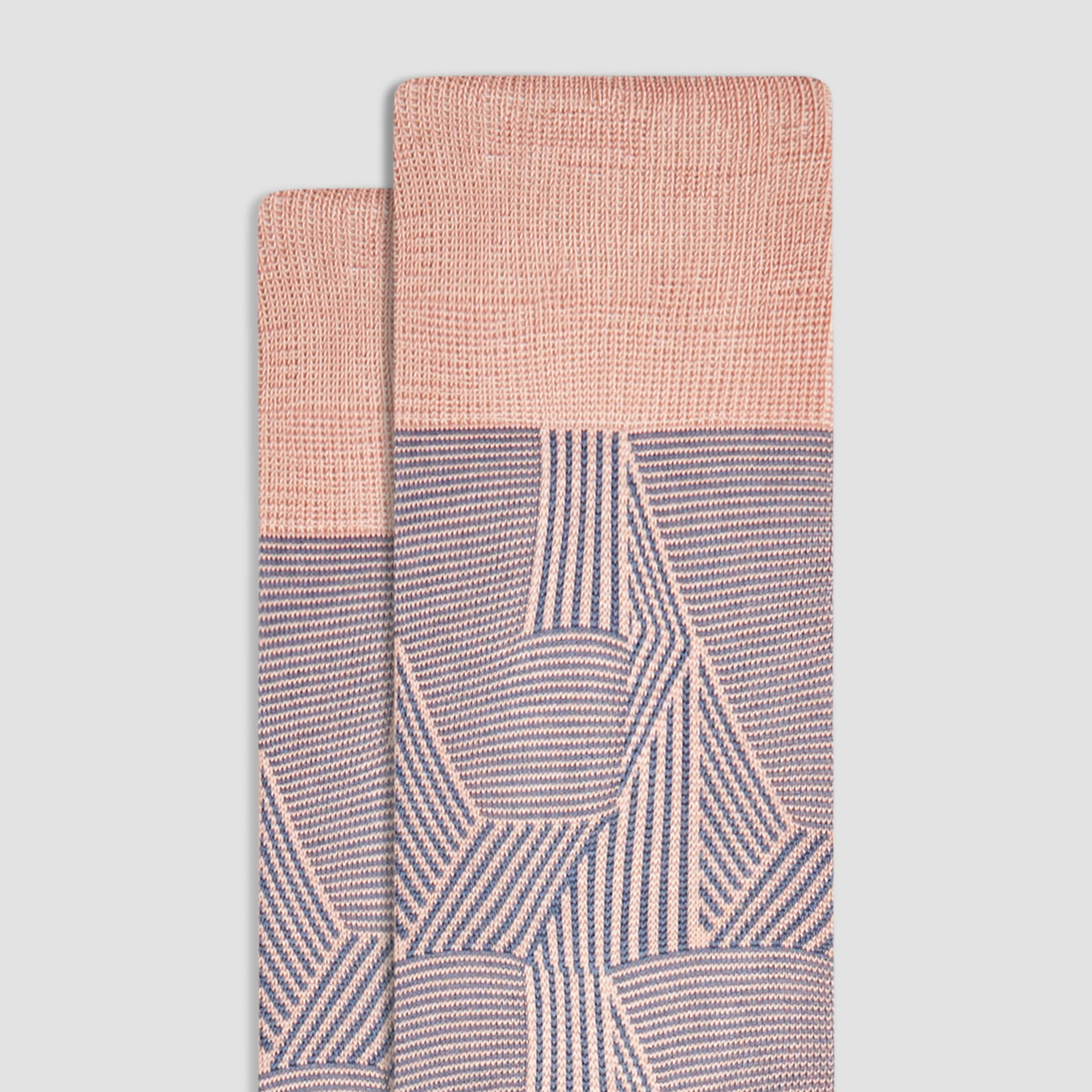 Striped Collage Mid-Calf Socks sold by Bugatchi product image thumbnail 2