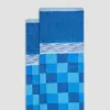 Geometric Mid-Calf Socks sold by Bugatchi