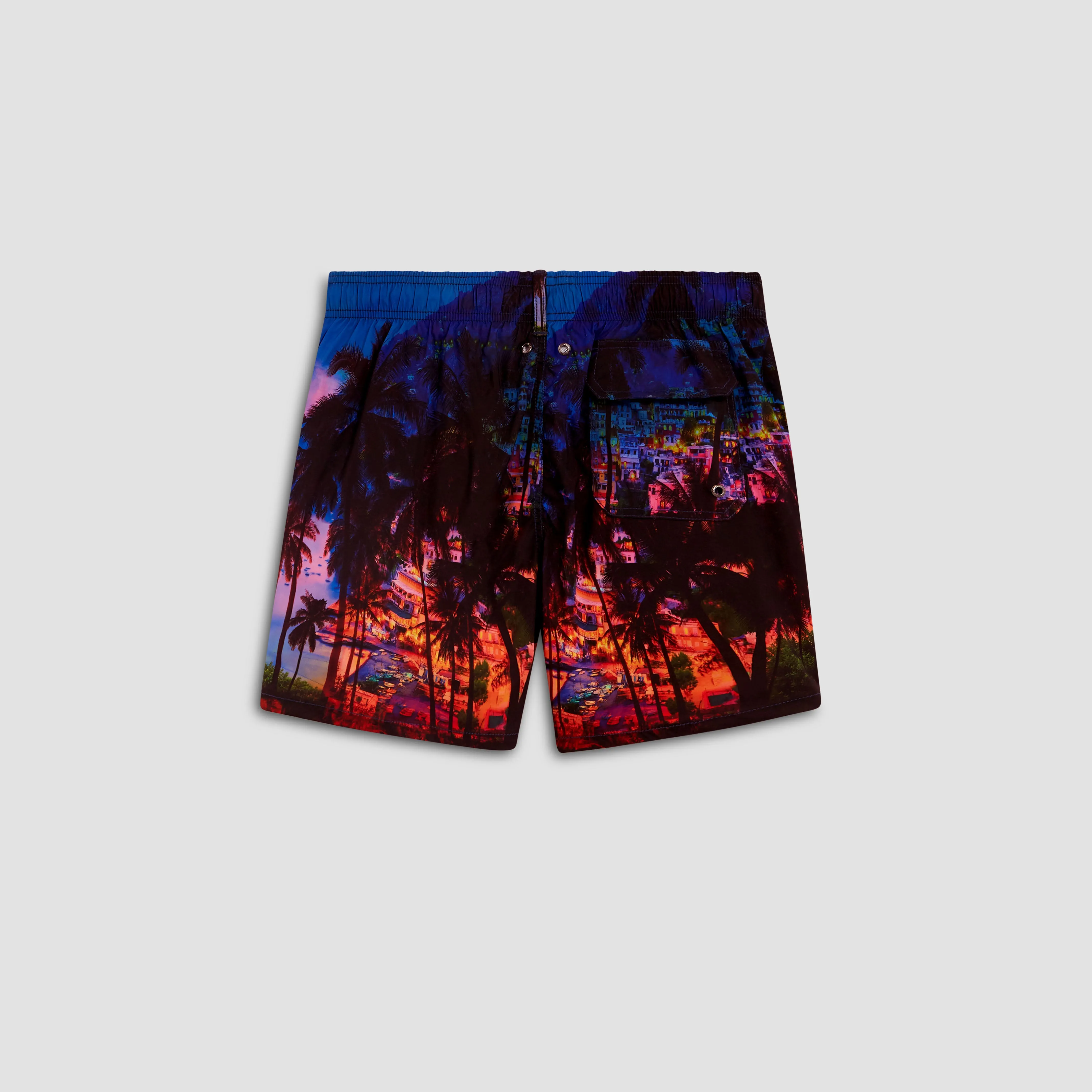 Archer Tropical Dusk Swim Trunks sold by Bugatchi product image thumbnail 2