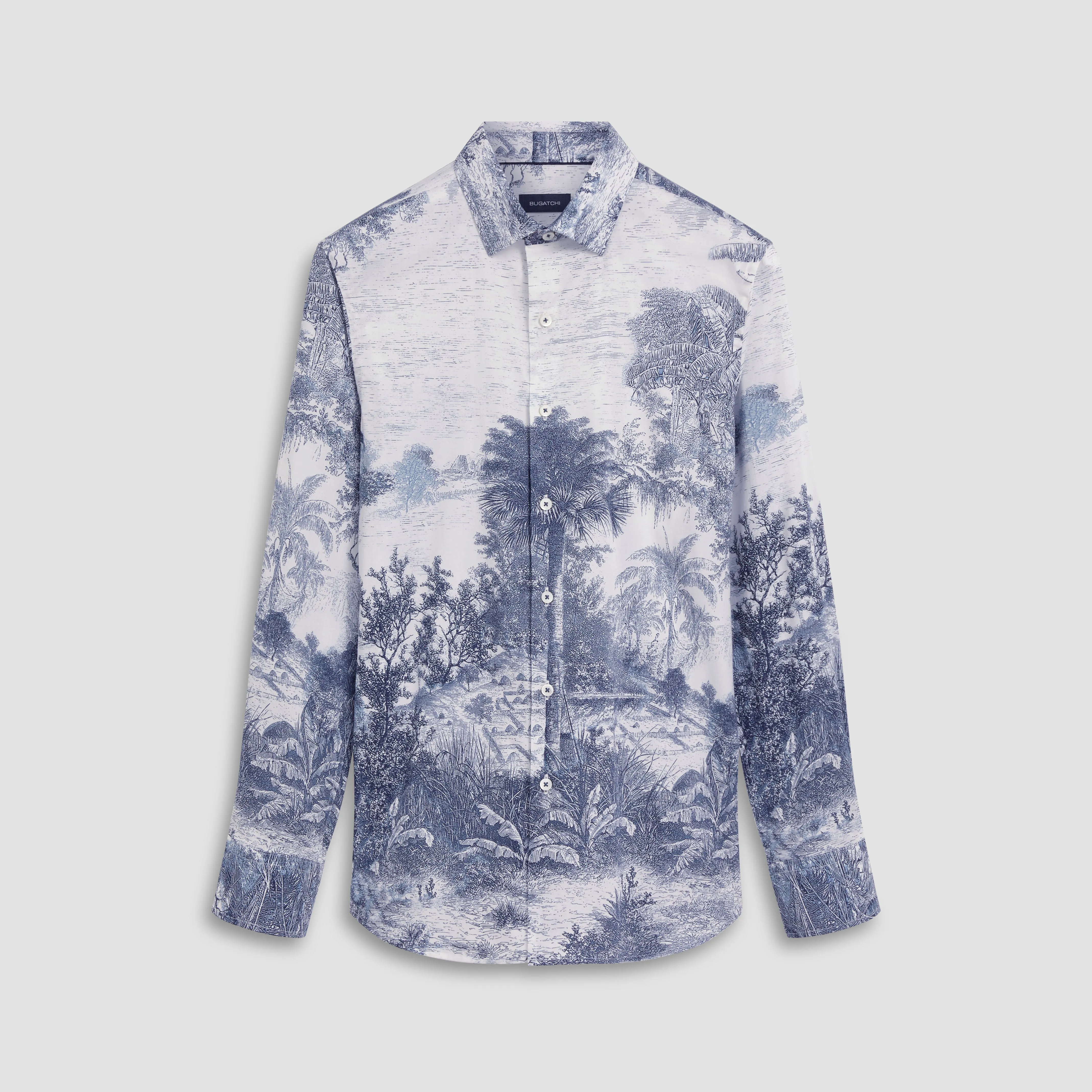 Julian Landscape Print Pattern sold by Bugatchi