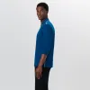 Long Sleeve Quarter Zip Polo sold by Bugatchi