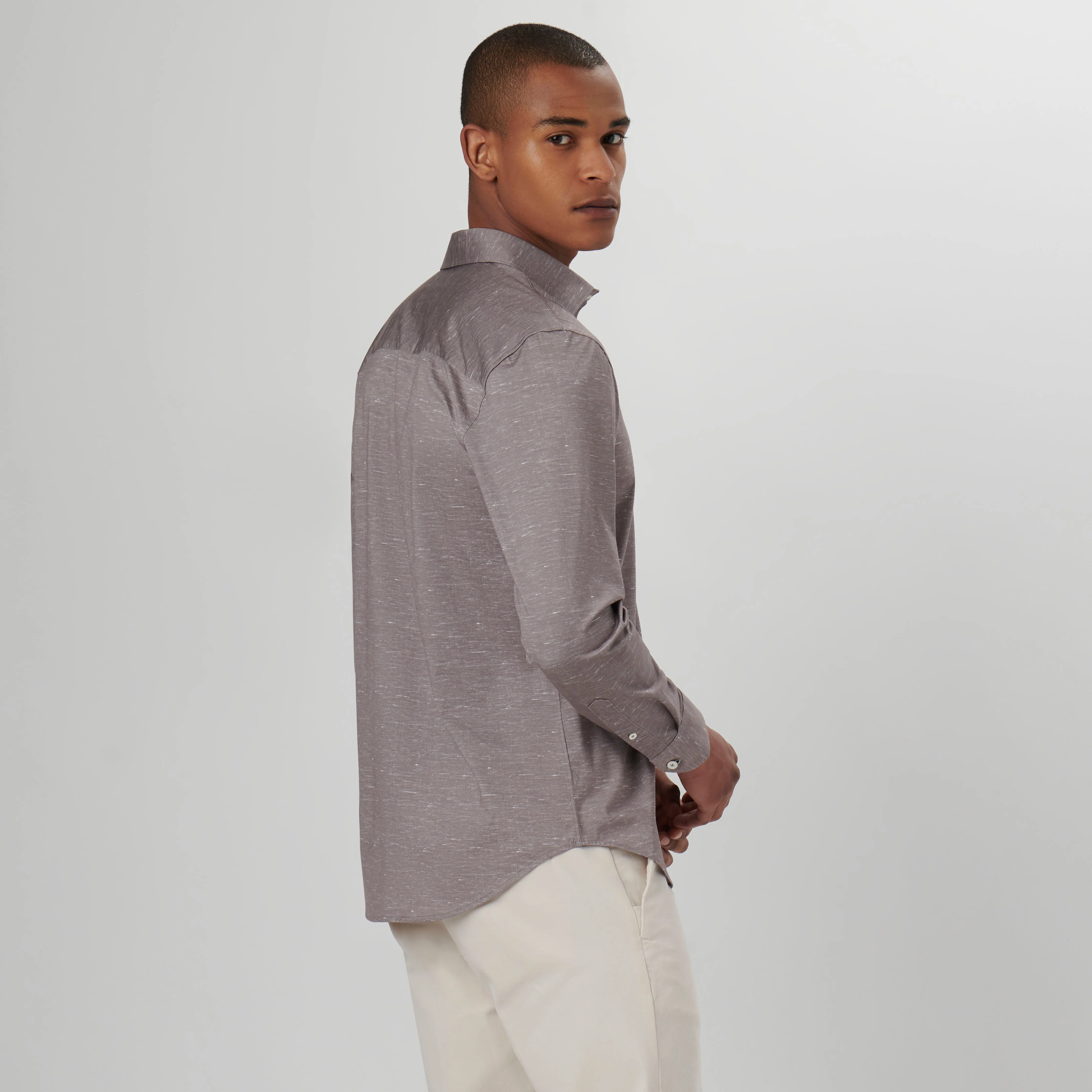 James Melange OoohCotton Shirt sold by Bugatchi product image thumbnail 4