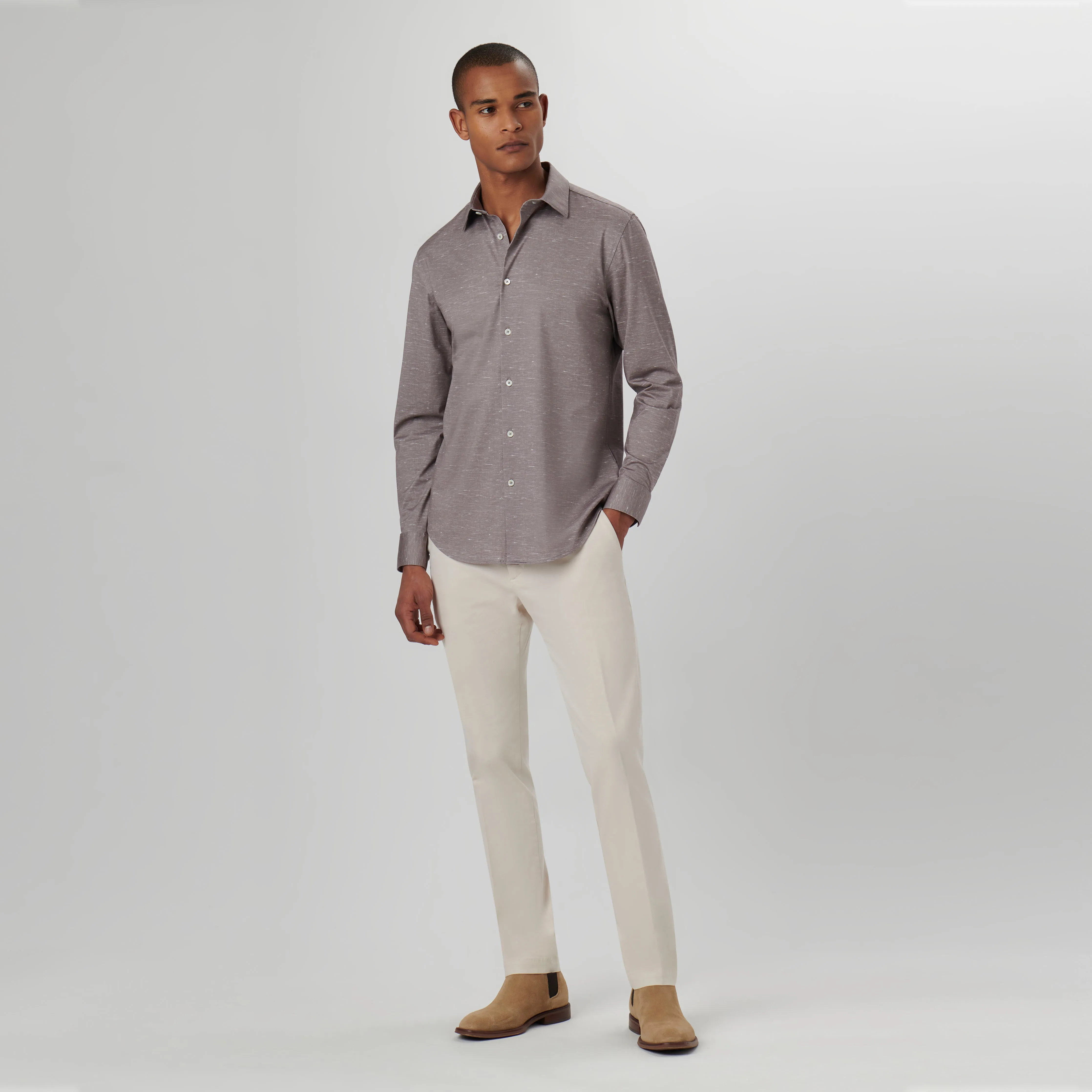 James Melange OoohCotton Shirt sold by Bugatchi product image thumbnail 5