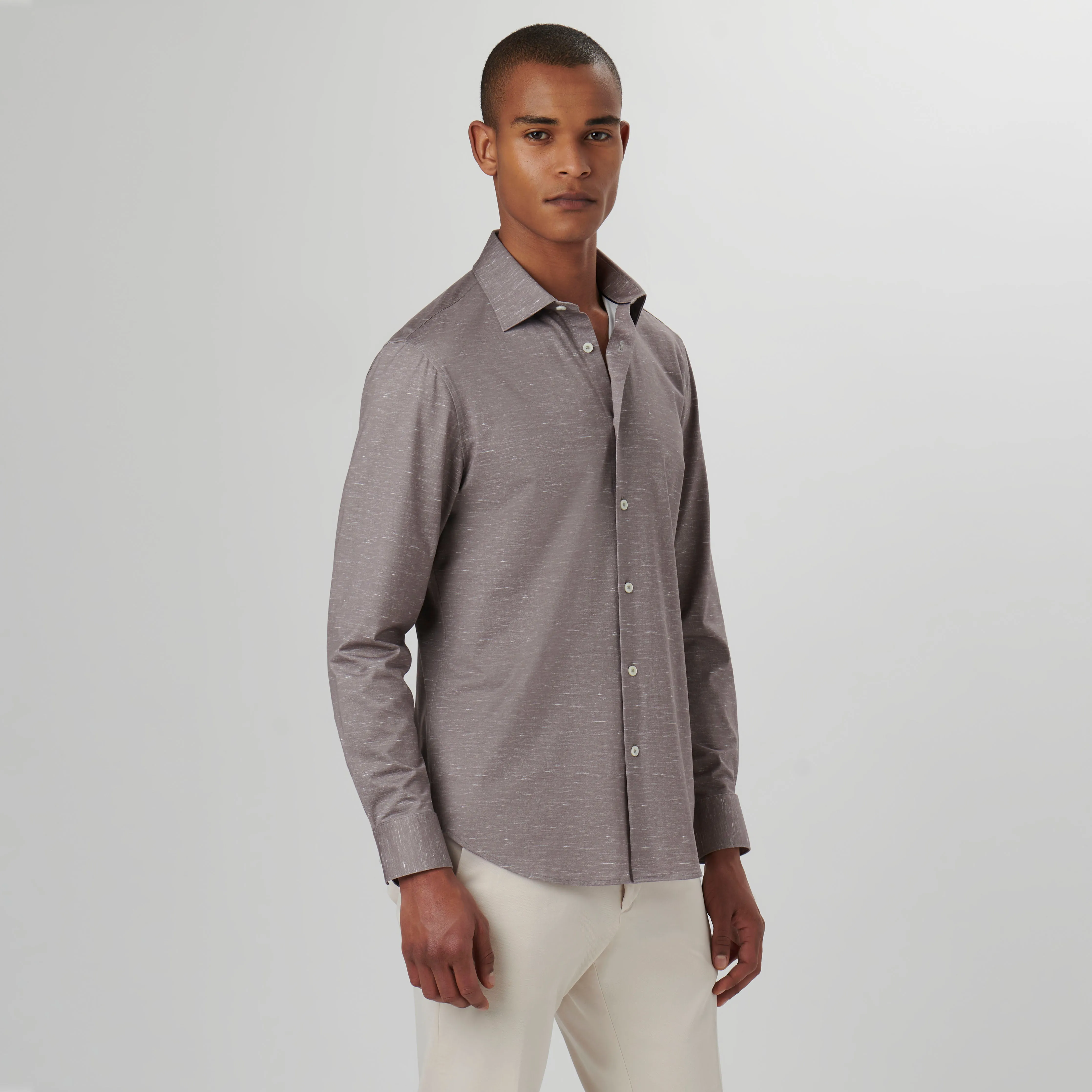 James Melange OoohCotton Shirt sold by Bugatchi product image thumbnail 3