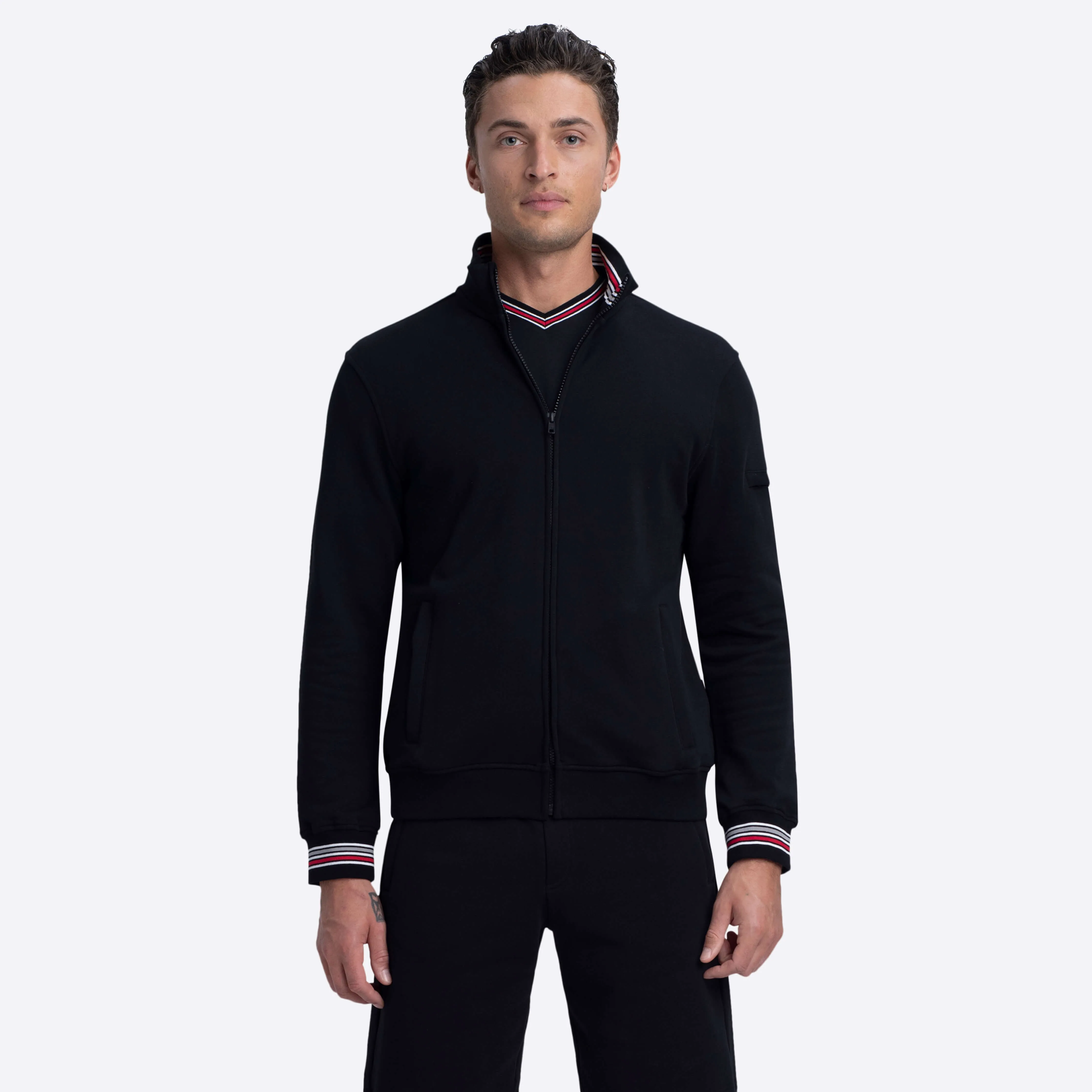 Full Zip Sweatshirt sold by Bugatchi product image thumbnail 2