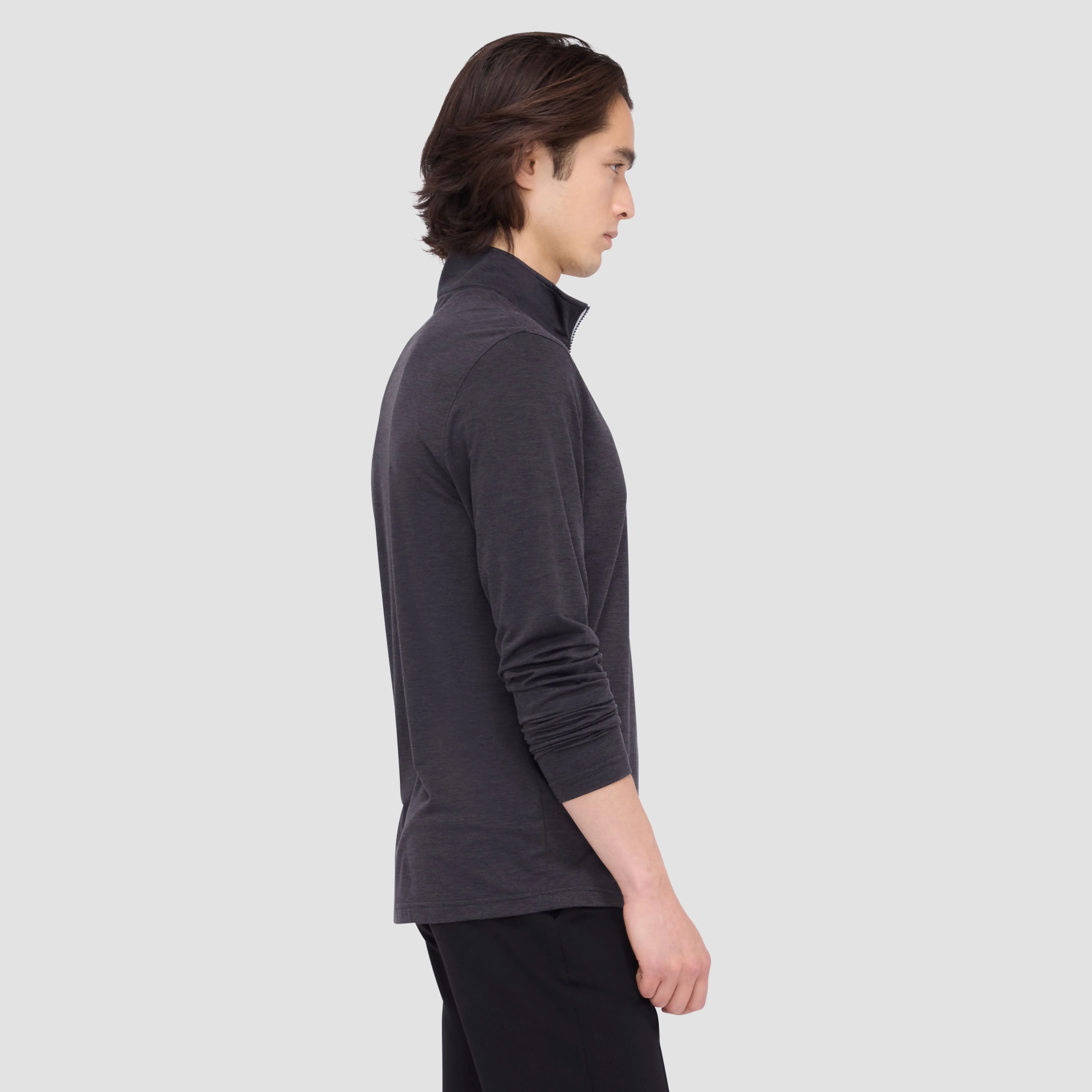 UV50 Performance Quarter-Zip Pullover sold by Bugatchi product image thumbnail 3